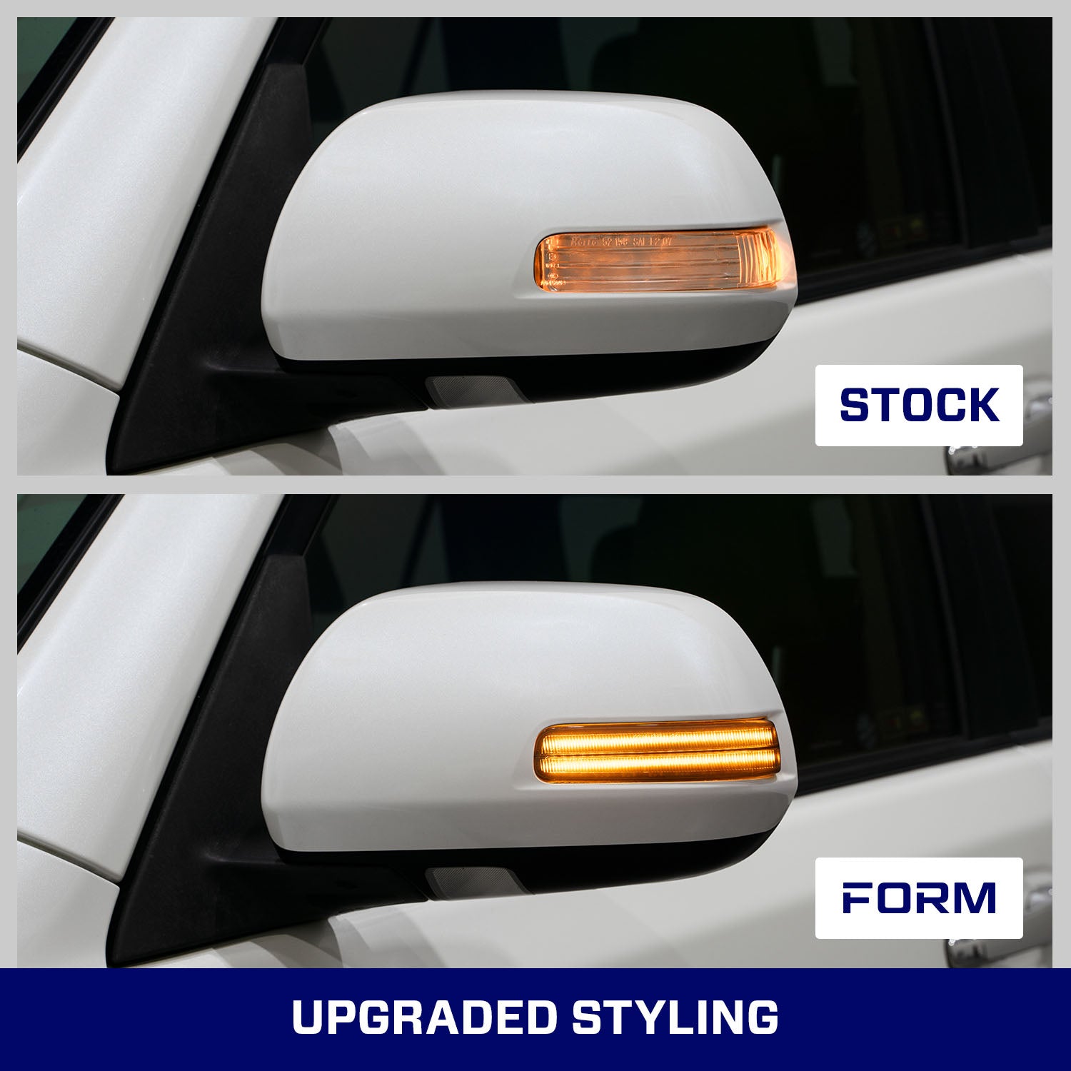 2010-2015 Toyota 4Runner/Tacoma LED Mirror Lights (pair) - Apollo Off-Road