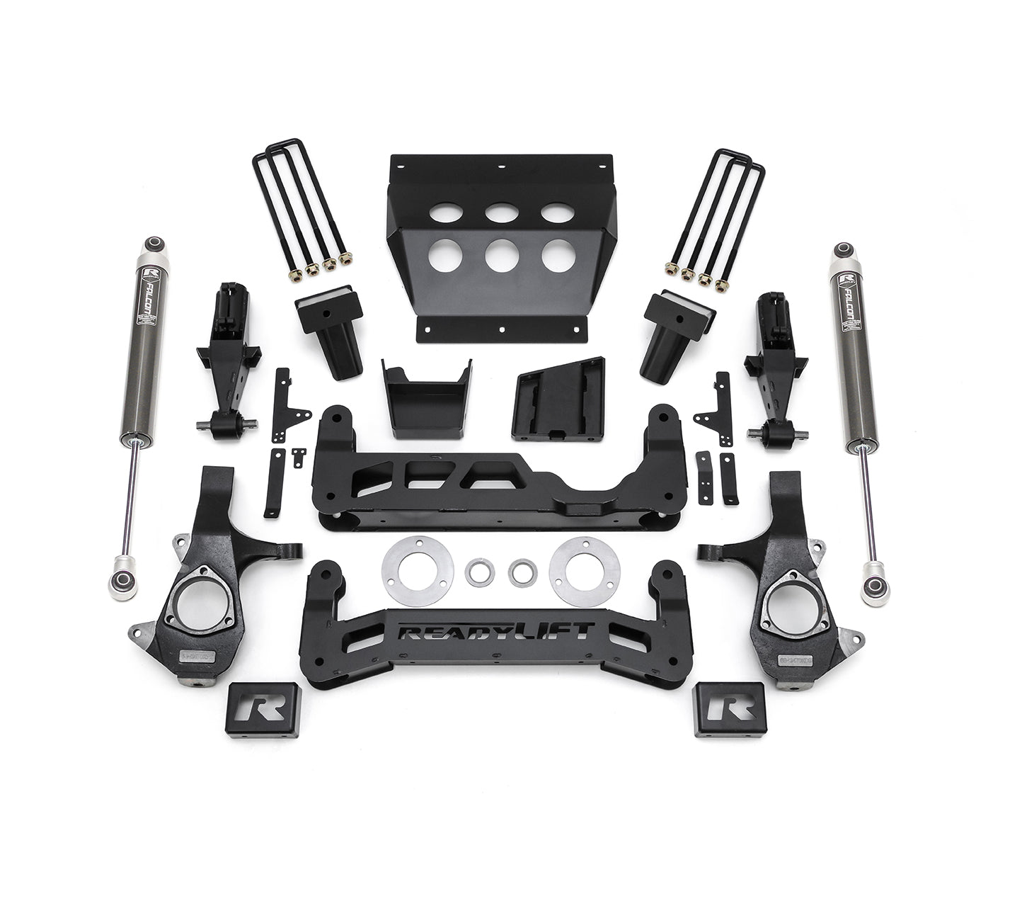 2014-2016.5 Chevrolet/GM 1500 7'' Big Lift Kit With Falcon Aluminum UCA - Apollo Off-Road