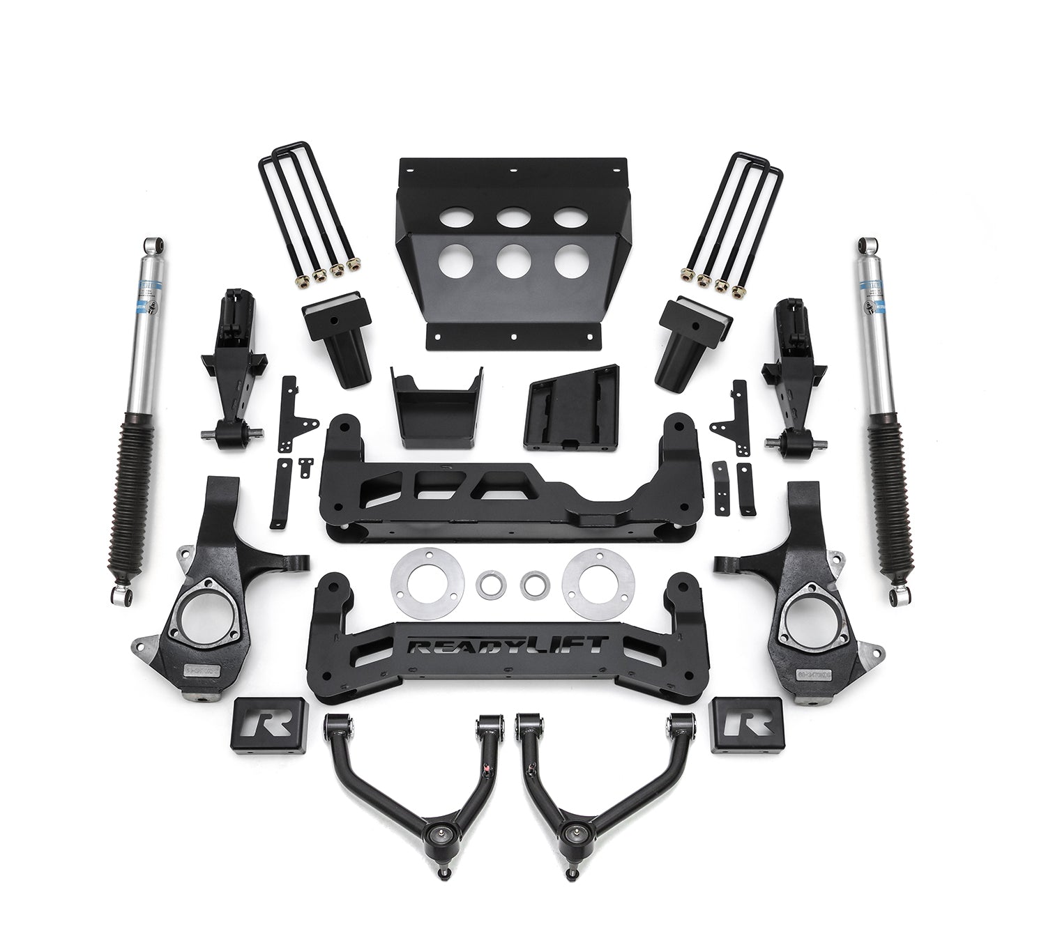 2014-2018 7'' Lift Kit With UCAs for Stamped Steel OE UCA, Bilstein Shocks - Apollo Off-Road