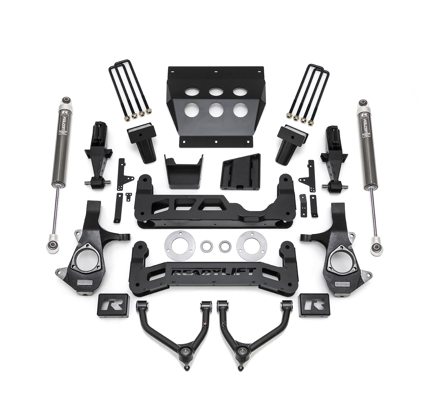 2014-2018 Chevrolet/GM 1500 7'' Big Lift Kit With Falcon Stamp Steel UCA - Apollo Off-Road