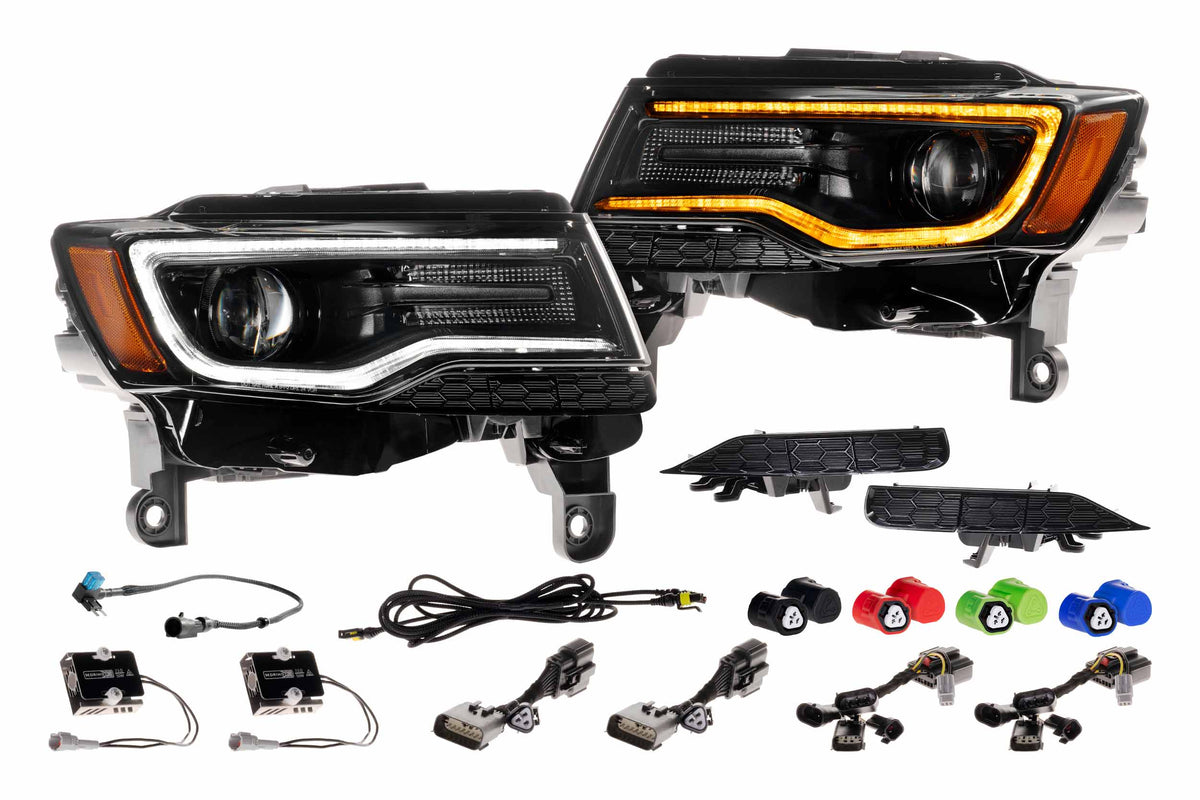 2014-2022 Jeep Grand Cherokee XB LED Headlights (Gen II) - Apollo Off-Road