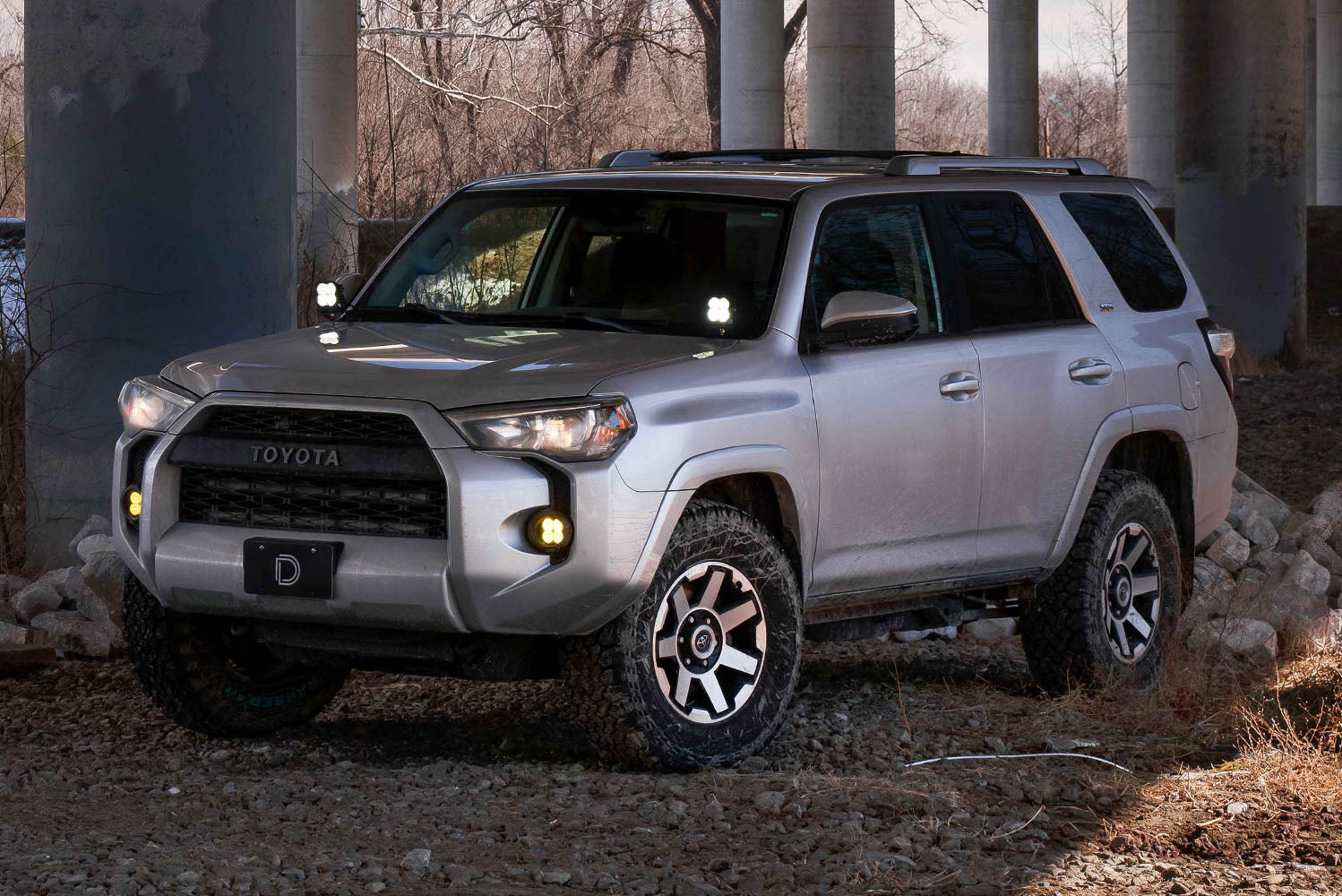 Diode Dynamics SS3 LED Ditch Light Kit for 2010-2024 Toyota 4Runner Sport Yellow Combo