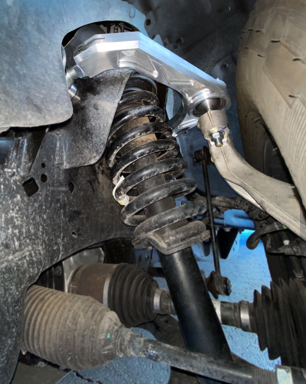 Foutz Motorsports Billet Upper Control Arm Kit - stock length 2015-2025 Ford F-150