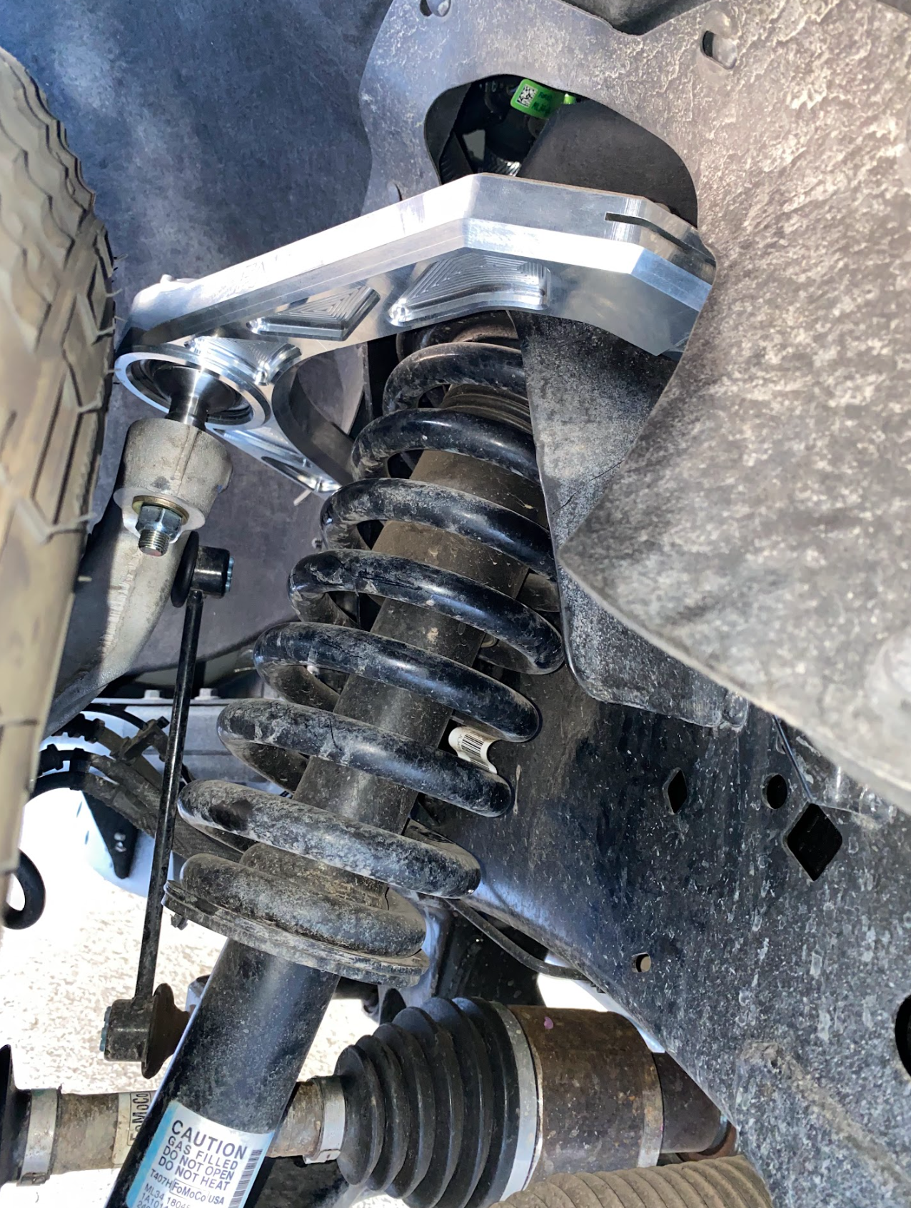 Foutz Motorsports Billet Upper Control Arm Kit - stock length 2015-2025 Ford F-150
