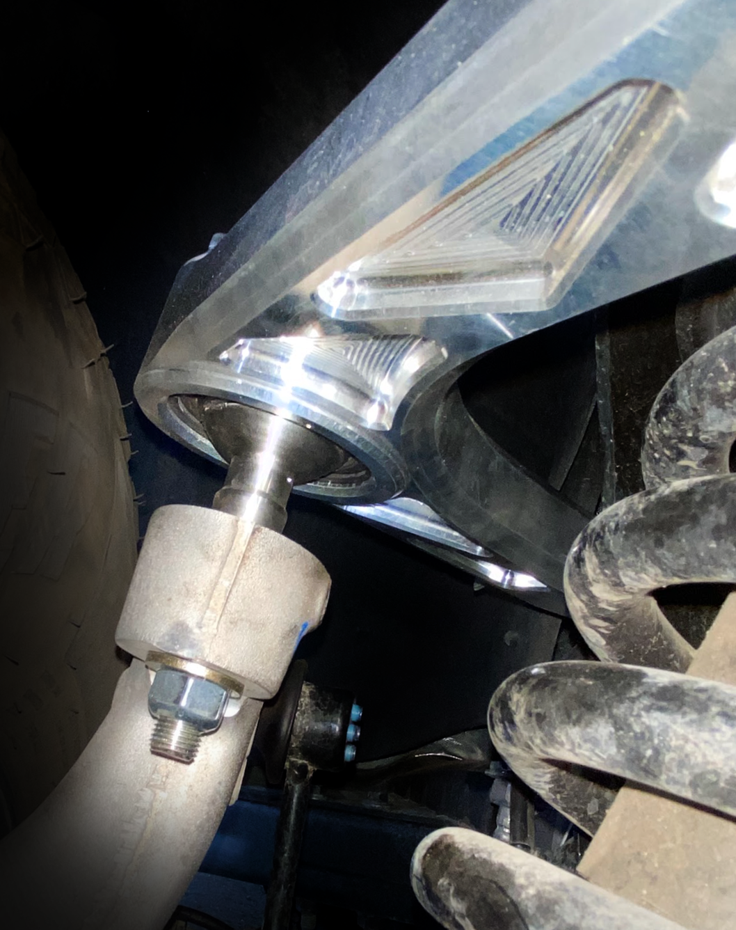 Foutz Motorsports Billet Upper Control Arm Kit - stock length 2015-2025 Ford F-150