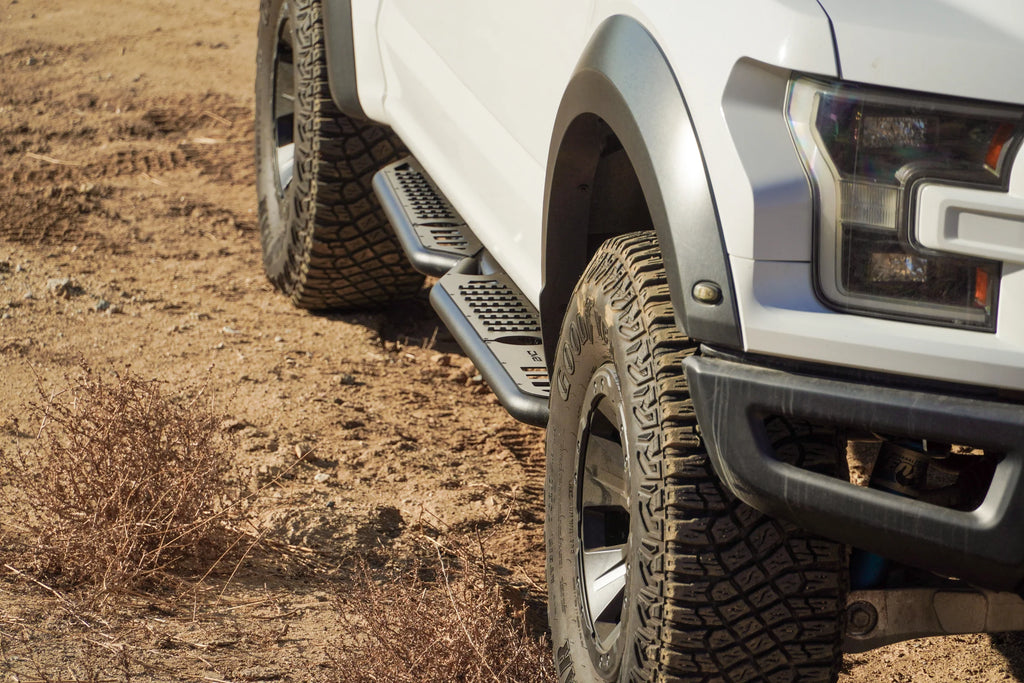 2015-2024 Ford F-150 Crew Cab OE Plus Side Steps - Apollo Off-Road