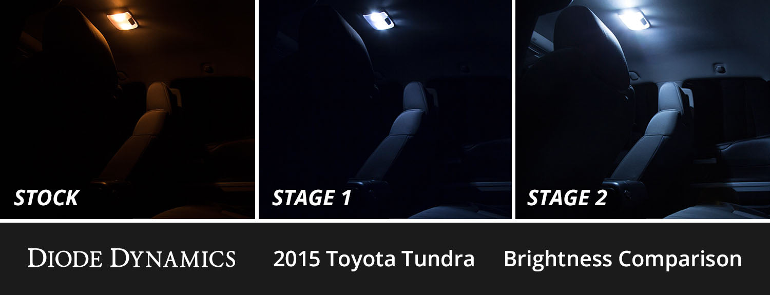 Diode Dynamics Interior LED Kit for 2014-2018 Toyota Tundra Cool White Stage 2