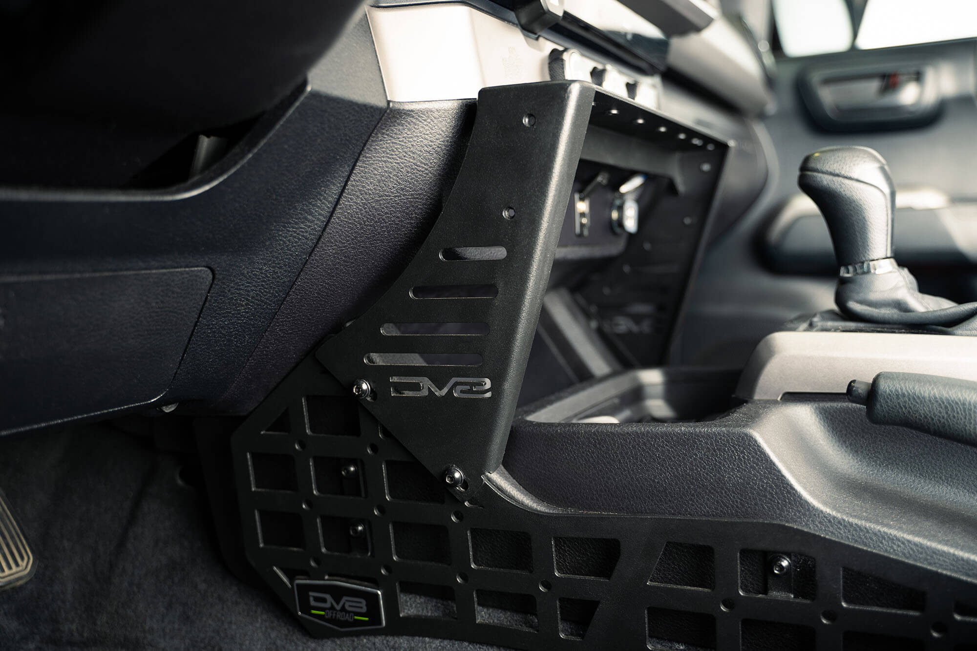 2016-2023 Toyota Tacoma Center Console Molle Panels and Device Mount - Apollo Off-Road