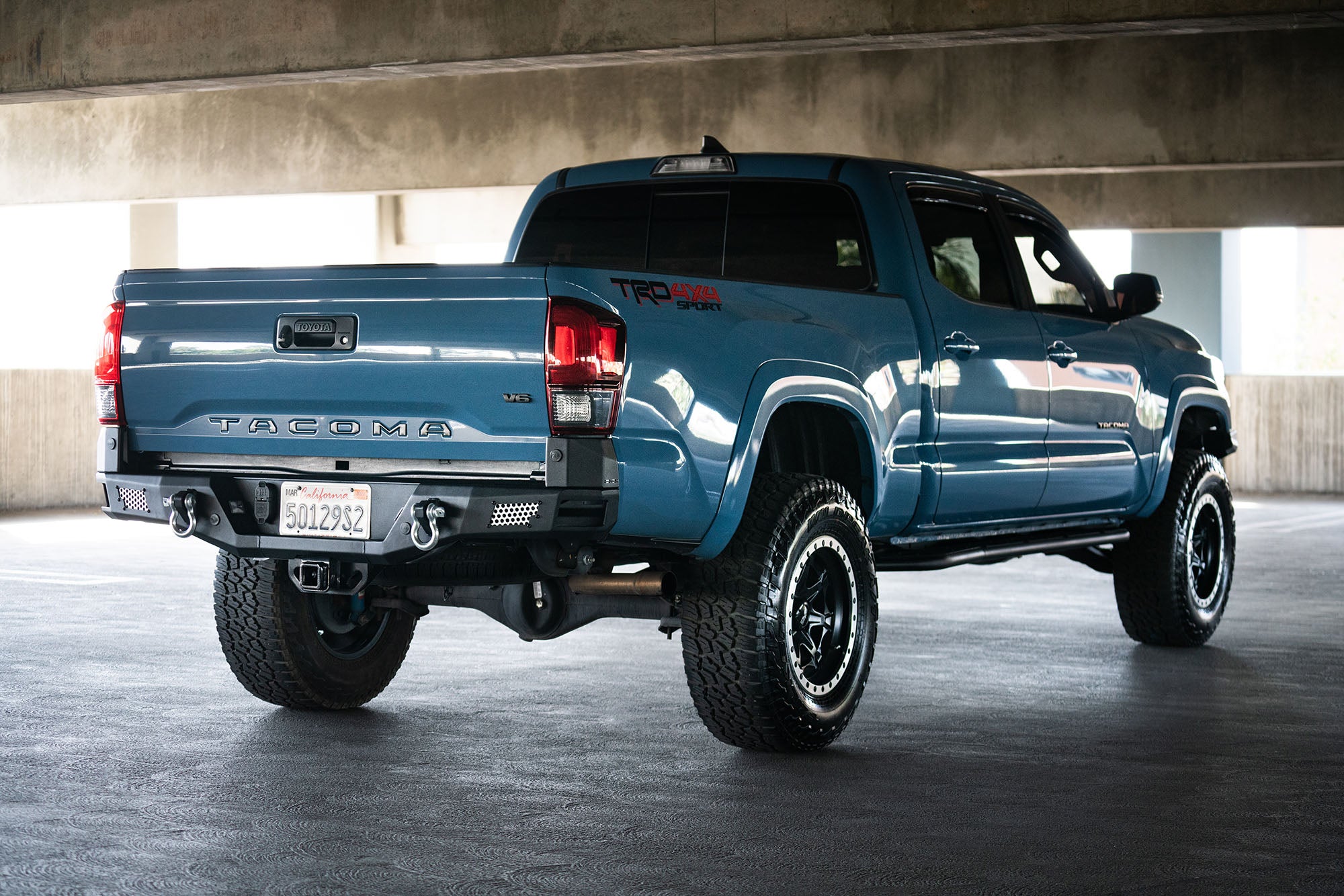 2016-2023 Toyota Tacoma MTO Series Rear Bumper - Apollo Off-Road