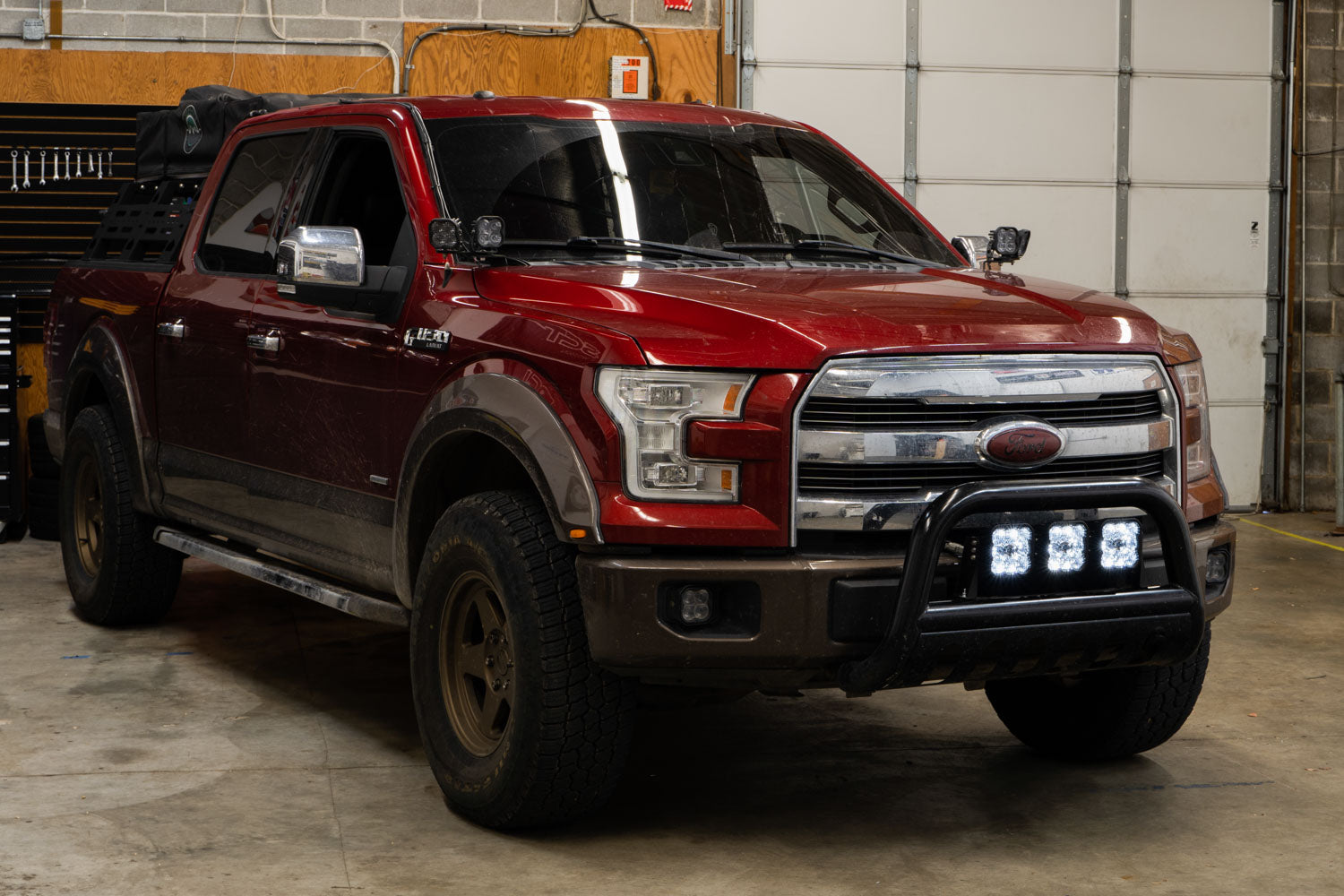 Diode Dynamics SS5 Sport Universal CrossLink 3-Pod Lightbar White Driving