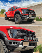 Foutz Motorsports Front Tow Hook (Standard Bumper) License Plate Mount 2017+ Ford F-150 Raptor and 2023 Ford F-150 Raptor R