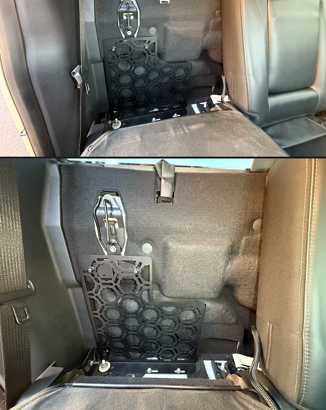 Foutz Motorsports Behind Rear Seat Panel Kit by Adapt-A-Panel 2017-2022 Ford F-250/F-350 Super Duty