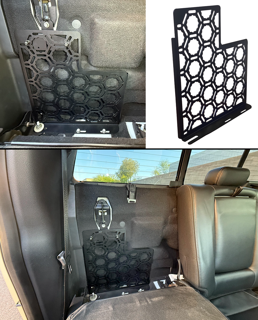Foutz Motorsports Behind Rear Seat Panel Kit by Adapt-A-Panel 2017-2022 Ford F-250/F-350 Super Duty