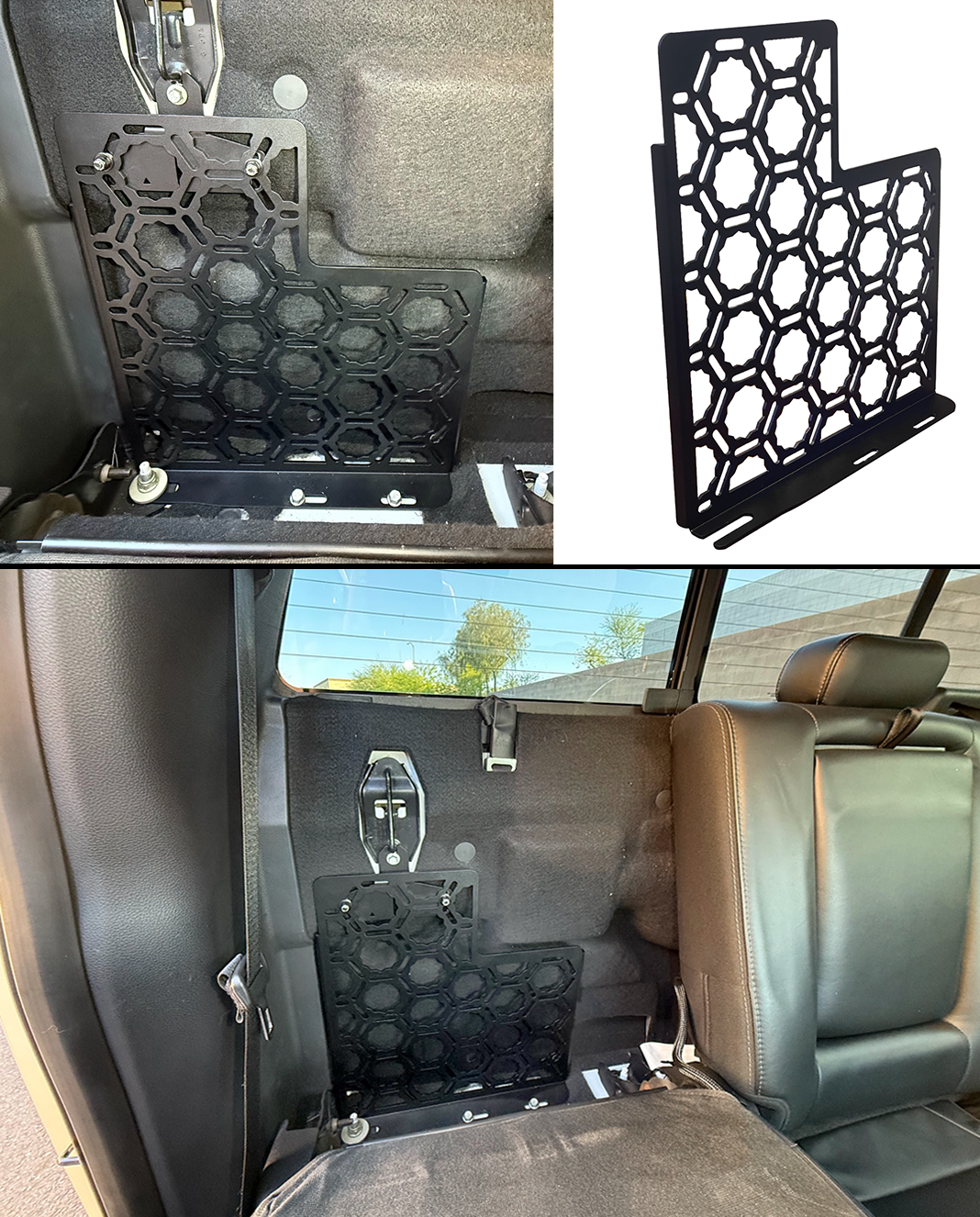 Foutz Motorsports Behind Rear Seat Panel Kit by Adapt-A-Panel 2017-2022 Ford F-250/F-350 Super Duty