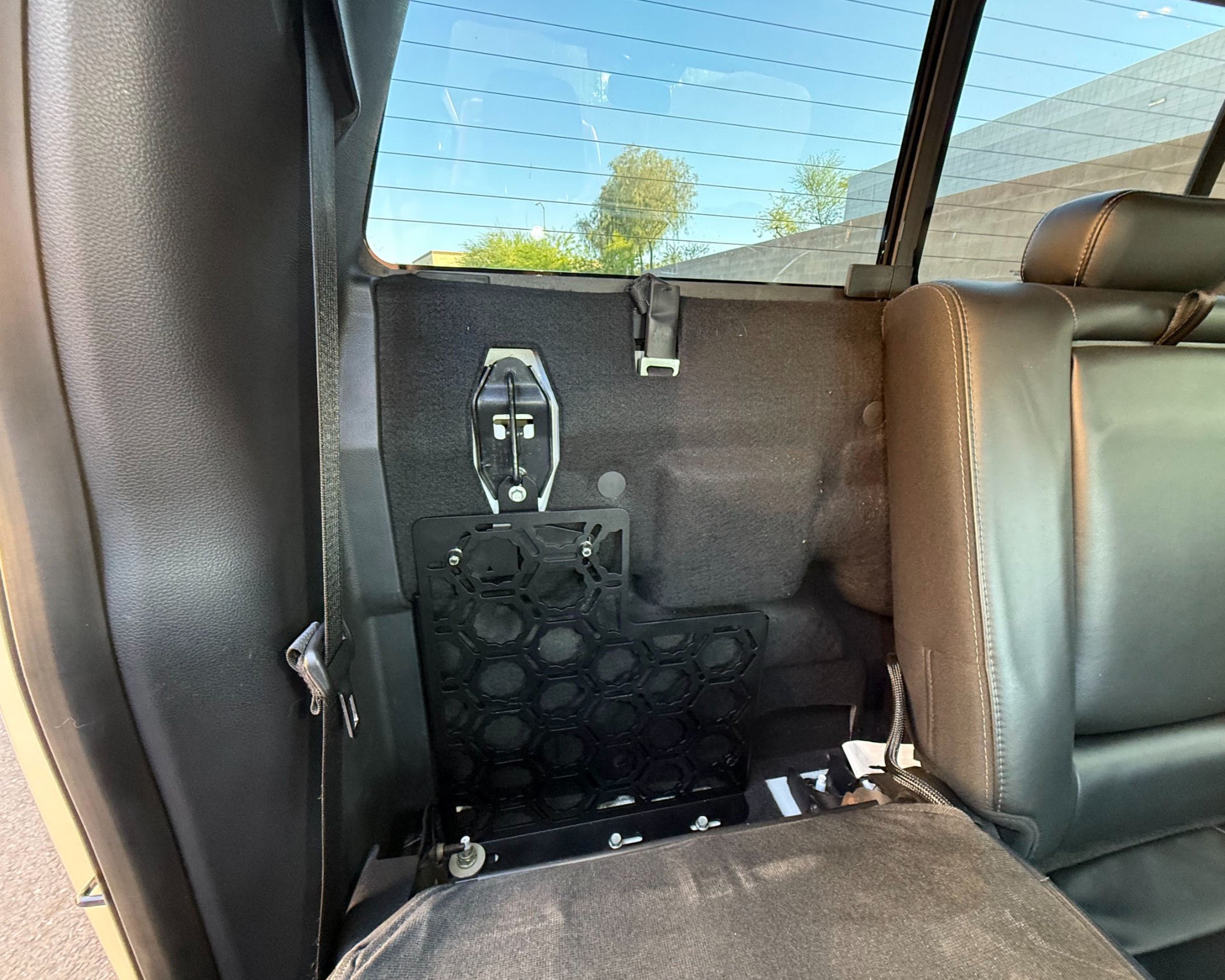 Foutz Motorsports Behind Rear Seat Panel Kit by Adapt-A-Panel 2017-2022 Ford F-250/F-350 Super Duty