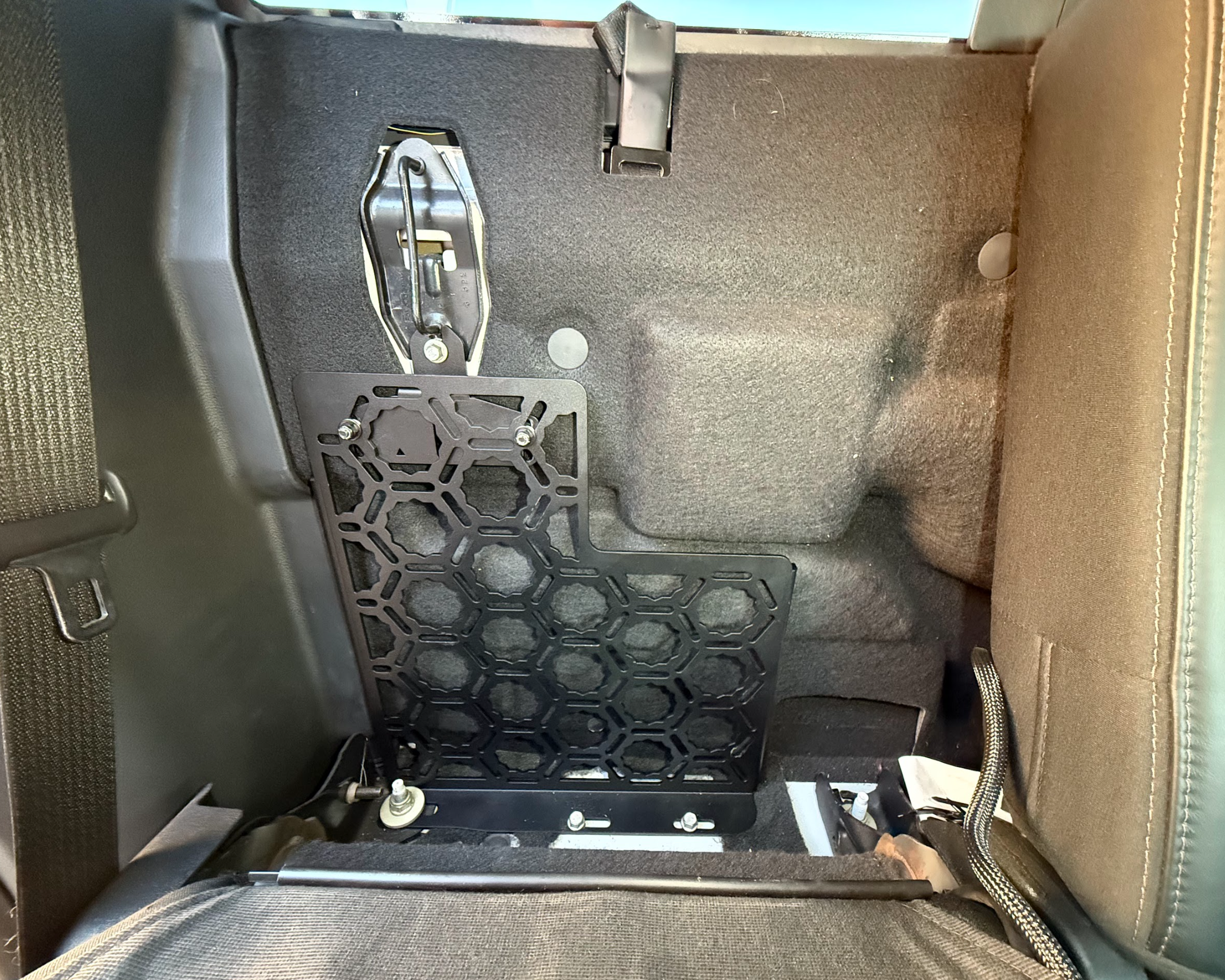Foutz Motorsports Behind Rear Seat Panel Kit by Adapt-A-Panel 2017-2022 Ford F-250/F-350 Super Duty