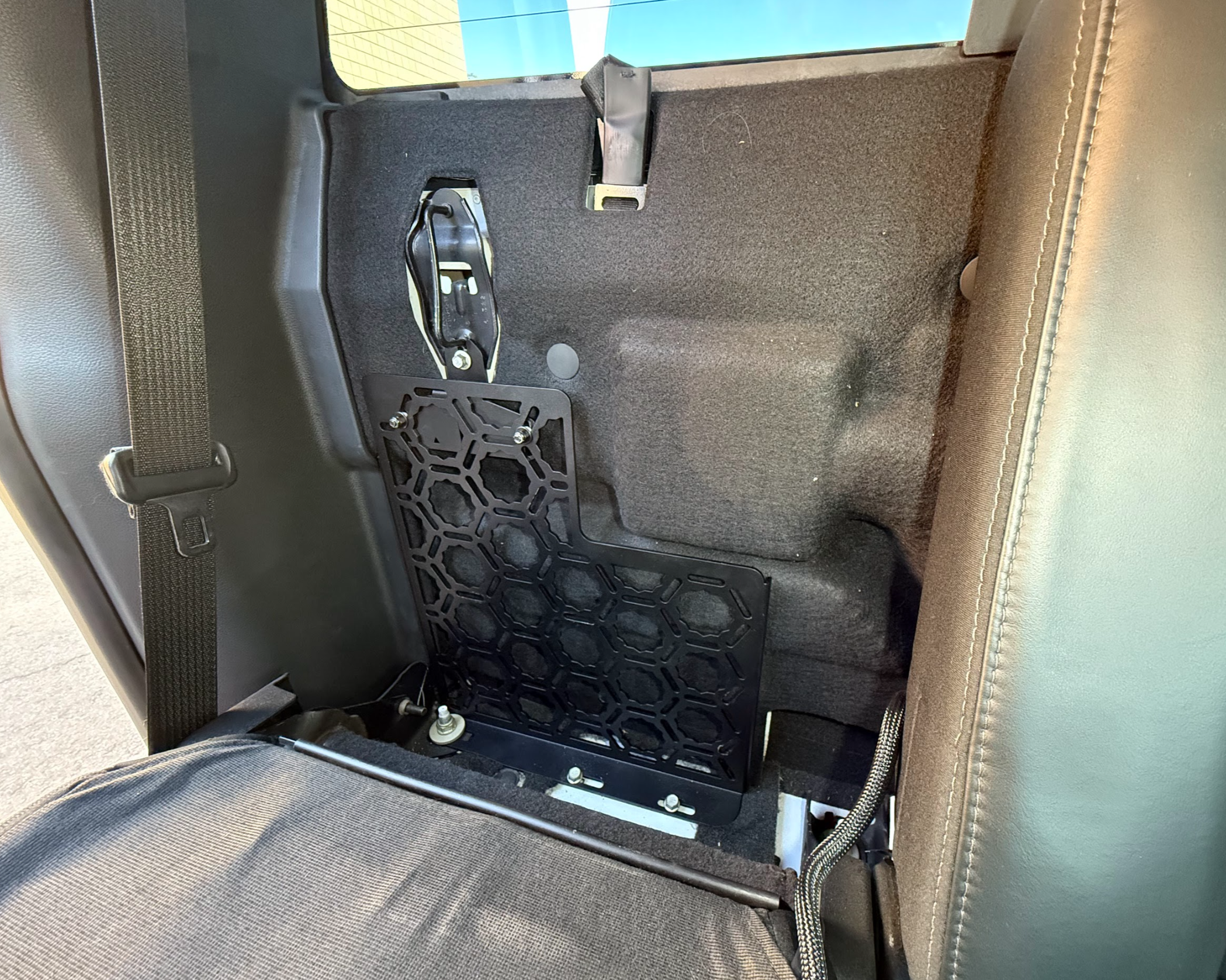 Foutz Motorsports Behind Rear Seat Panel Kit by Adapt-A-Panel 2017-2022 Ford F-250/F-350 Super Duty