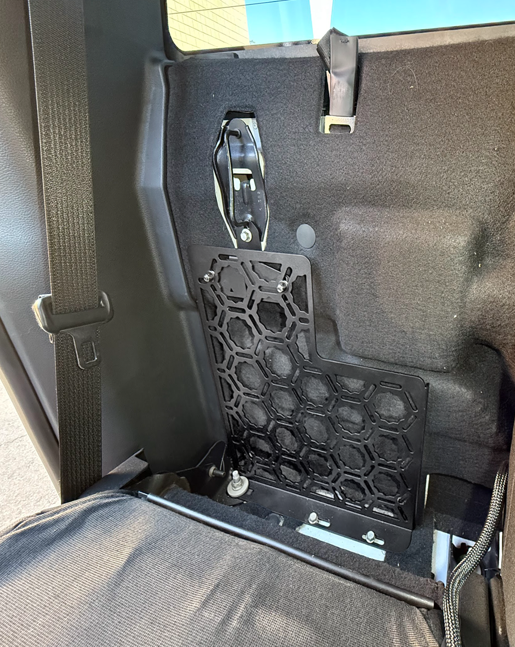 Foutz Motorsports Behind Rear Seat Panel Kit by Adapt-A-Panel 2017-2022 Ford F-250/F-350 Super Duty
