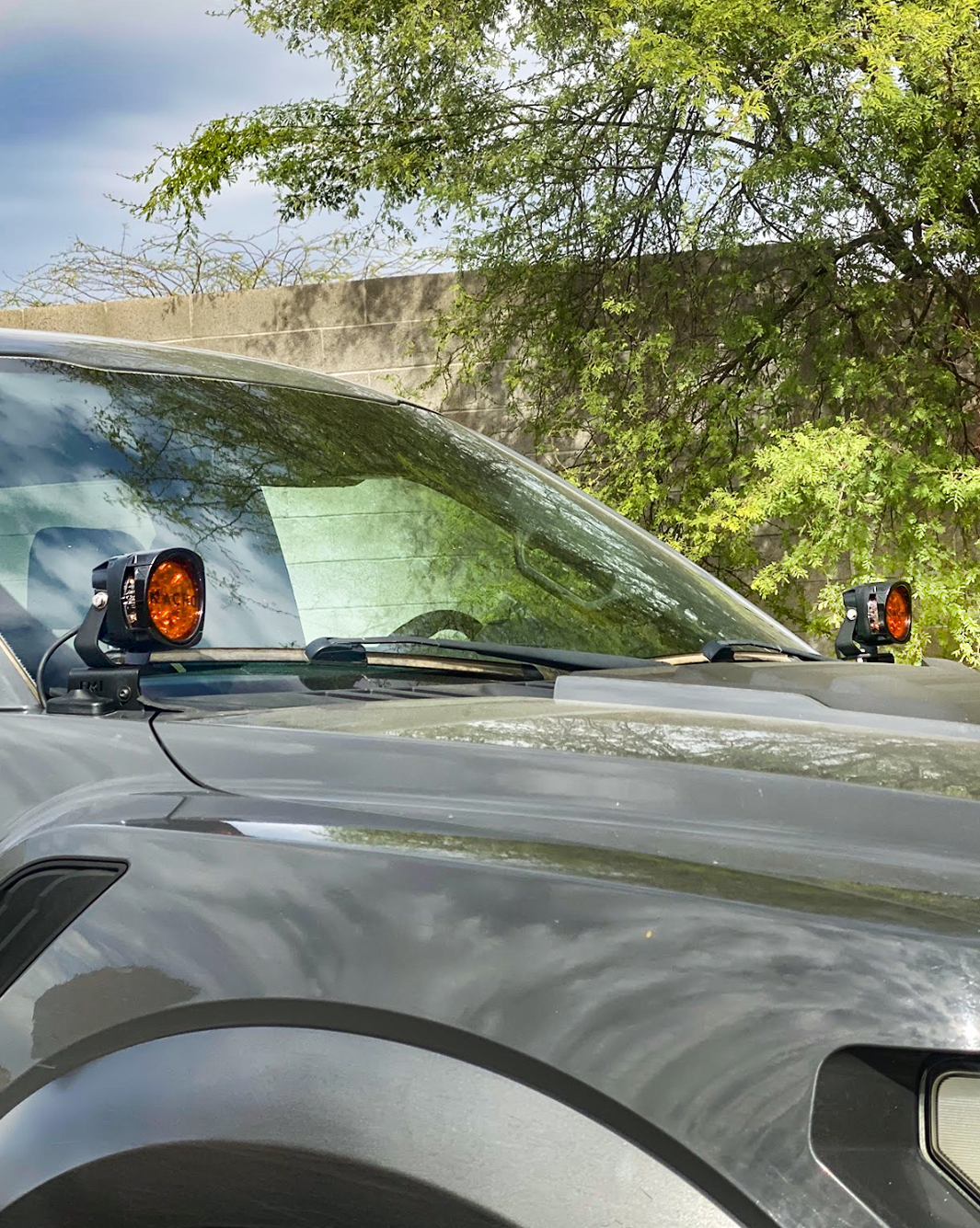Foutz Motorsports Front A-Pillar Light Mount Kit 2017-2020 Ford F-150 Raptor