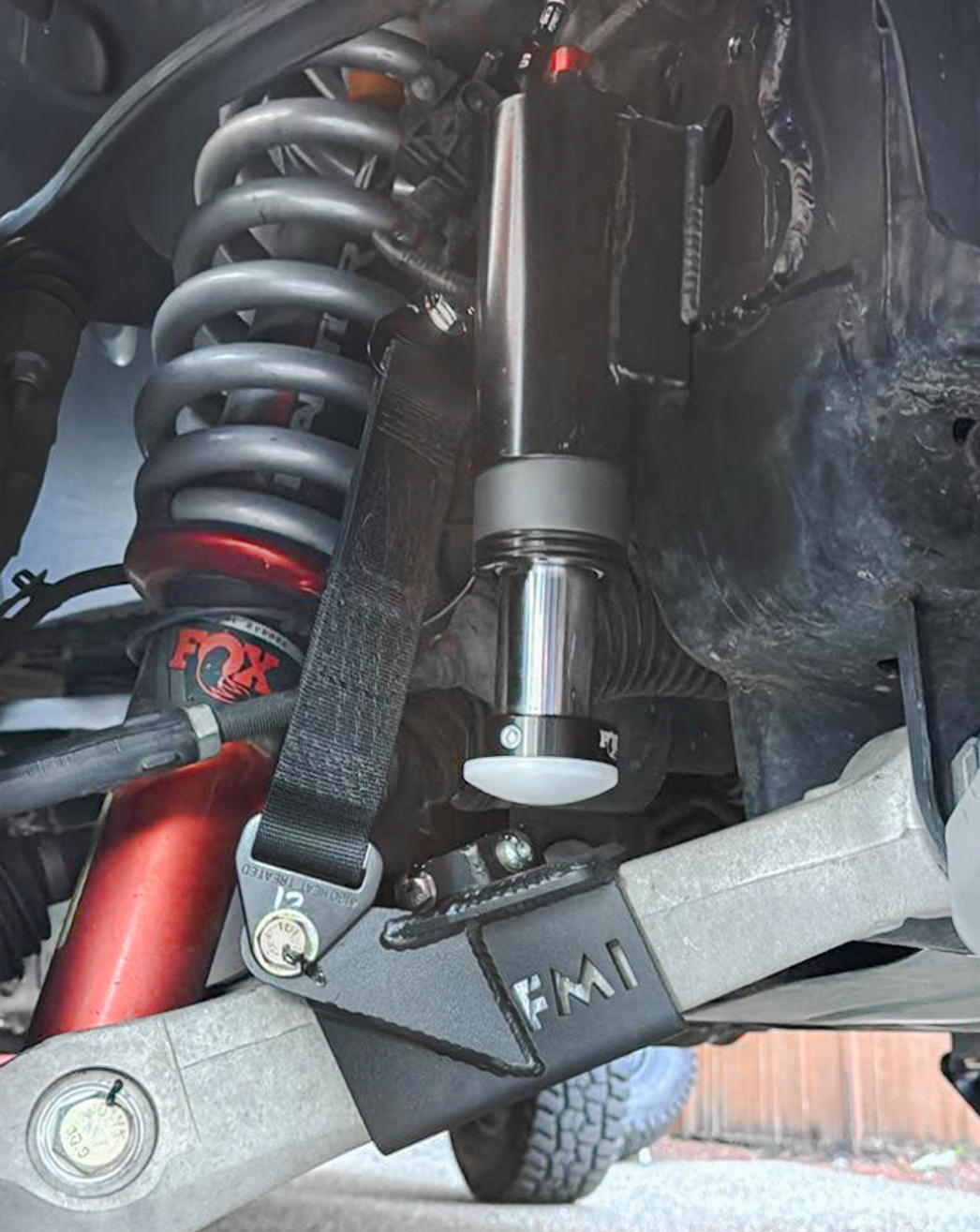 Foutz Motorsports Front Limit Strap & Bump Stop Kit - Stock Lower A-Arm 2017-2022 Ford F-150 Raptor