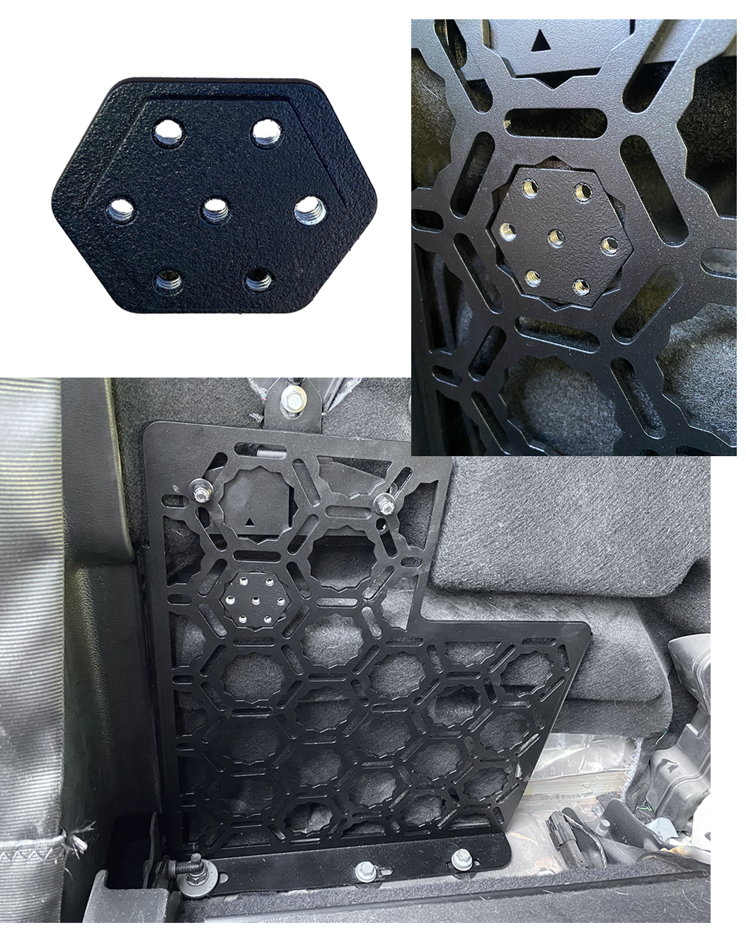 Foutz Motorsports Behind Rear Seat Panel Kit by Adapt-A-Panel 2017-2020 Ford F-150 Raptor