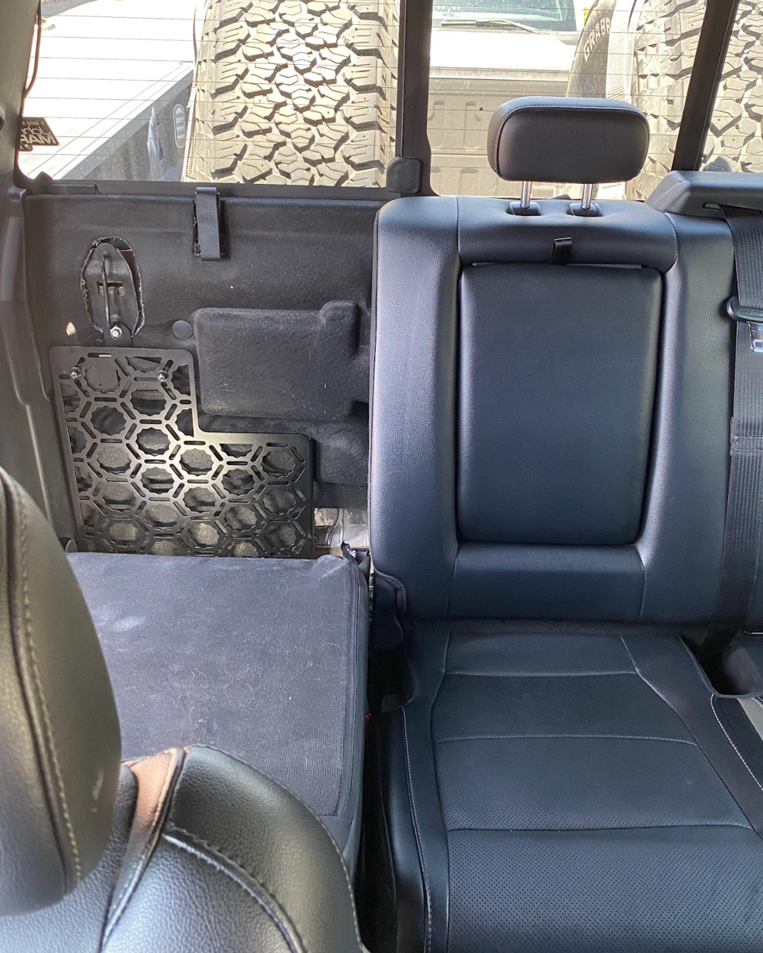Foutz Motorsports Behind Rear Seat Panel Kit by Adapt-A-Panel 2017-2020 Ford F-150 Raptor