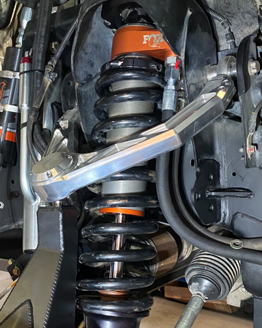 Foutz Motorsports Billet Upper Arm Kit - stock length 2017-2020 Ford F-150 Raptor