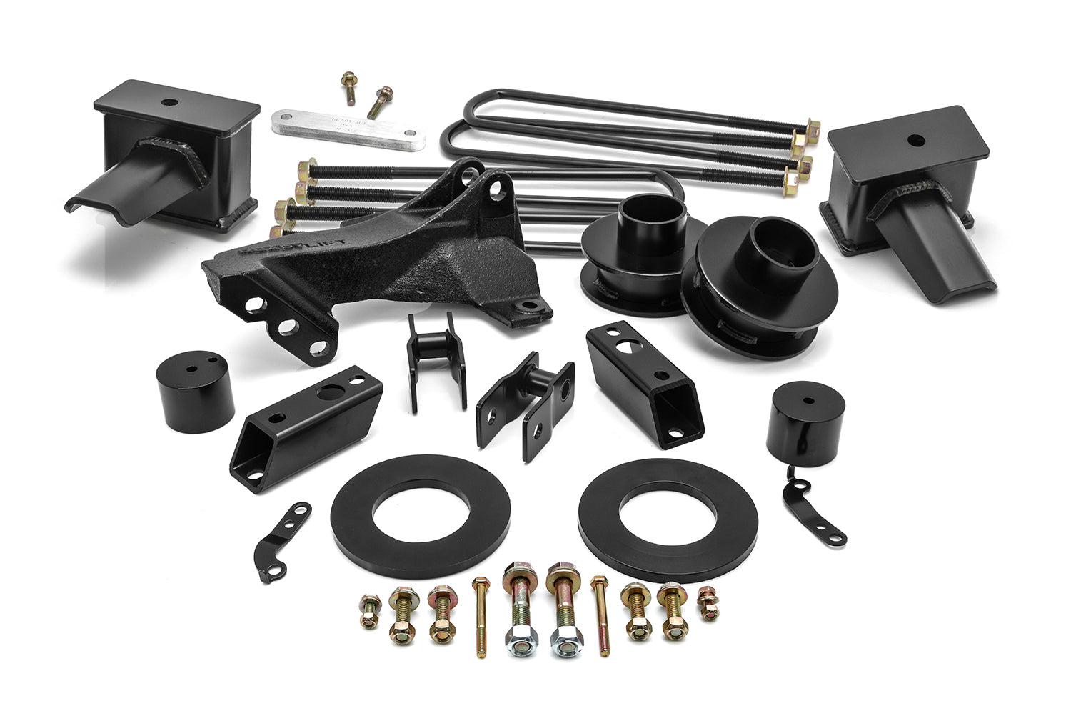 2017-2018 Ford F250/F350 2.5'' SST Lift Kit, 4'' Blocks -1 Piece Drive Shaft - Apollo Off-Road