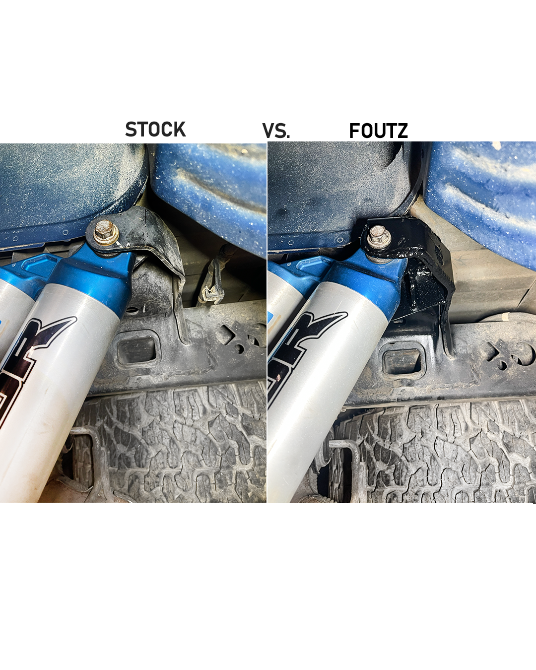 Foutz Motorsports shock mount reinforcement kit - Drivers Side 2017-2018 Ford F-150 Raptor
