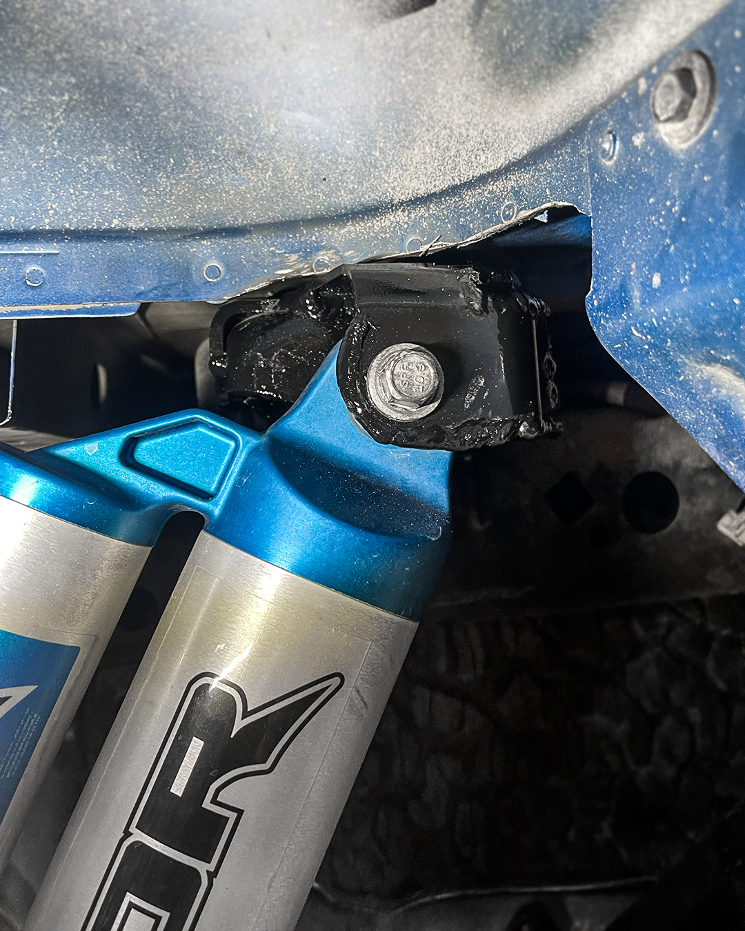 Foutz Motorsports shock mount reinforcement kit - Drivers Side 2017-2018 Ford F-150 Raptor