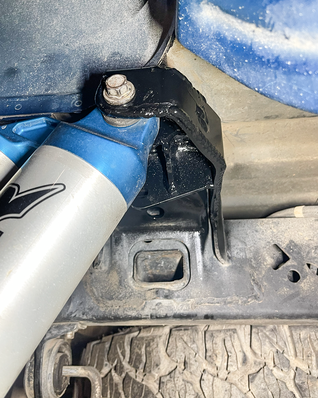 Foutz Motorsports shock mount reinforcement kit - Drivers Side 2017-2018 Ford F-150 Raptor