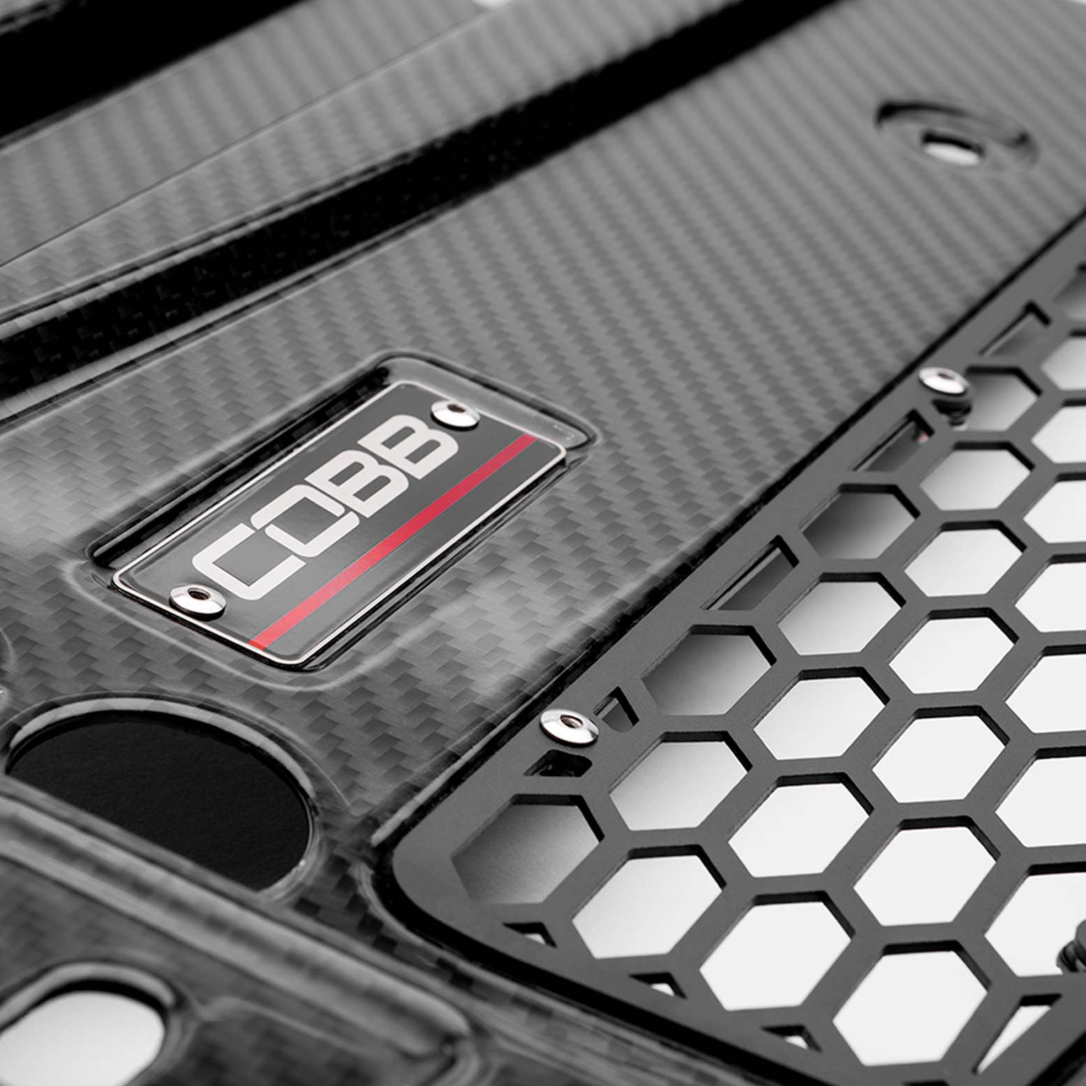 2017-2020 Ford F-150 Ecoboost Raptor Redline Carbon Fiber Radiator Shroud - Apollo Off-Road