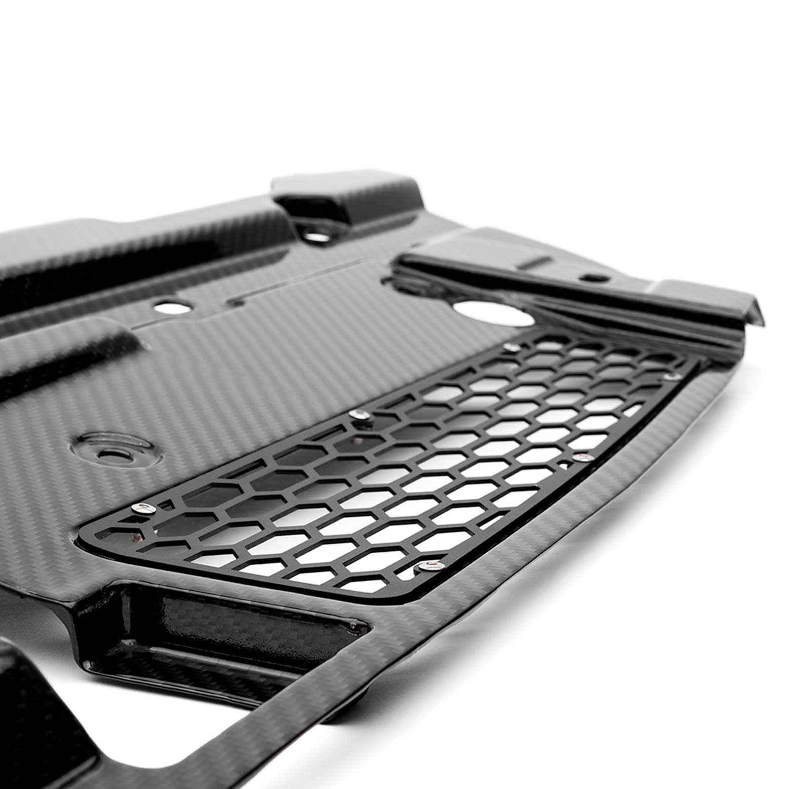 2017-2020 Ford F-150 Ecoboost Raptor Redline Carbon Fiber Radiator Shroud - Apollo Off-Road