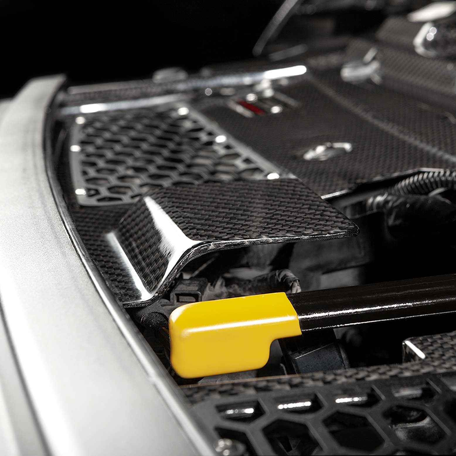 2017-2020 Ford F-150 Ecoboost Raptor Redline Carbon Fiber Radiator Shroud - Apollo Off-Road