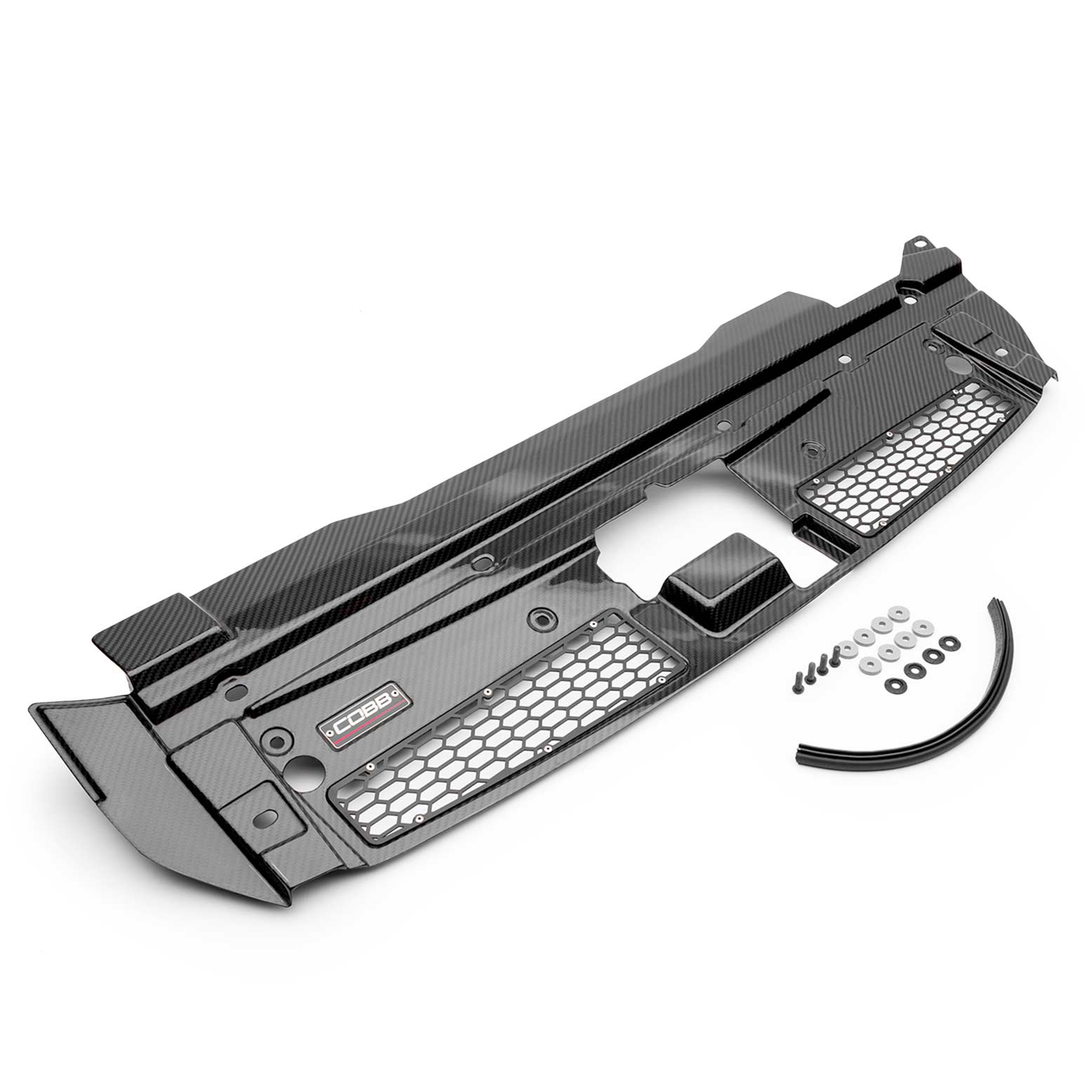 2017-2020 Ford F-150 Ecoboost Raptor Redline Carbon Fiber Radiator Shroud - Apollo Off-Road