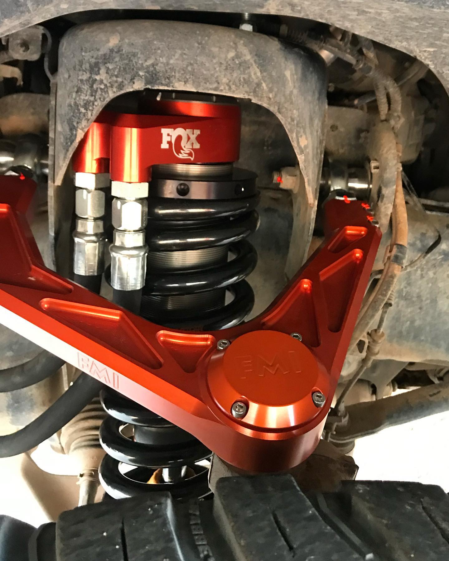Foutz Motorsports Billet Upper Arm Kit - stock length 2017-2020 Ford F-150 Raptor