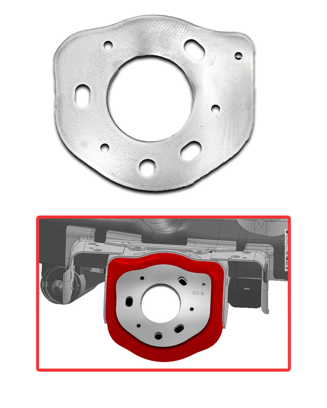 Foutz Motorsports Coil Bucket Reinforcement Plate Kit 2017-2020 Ford F-150 Raptor