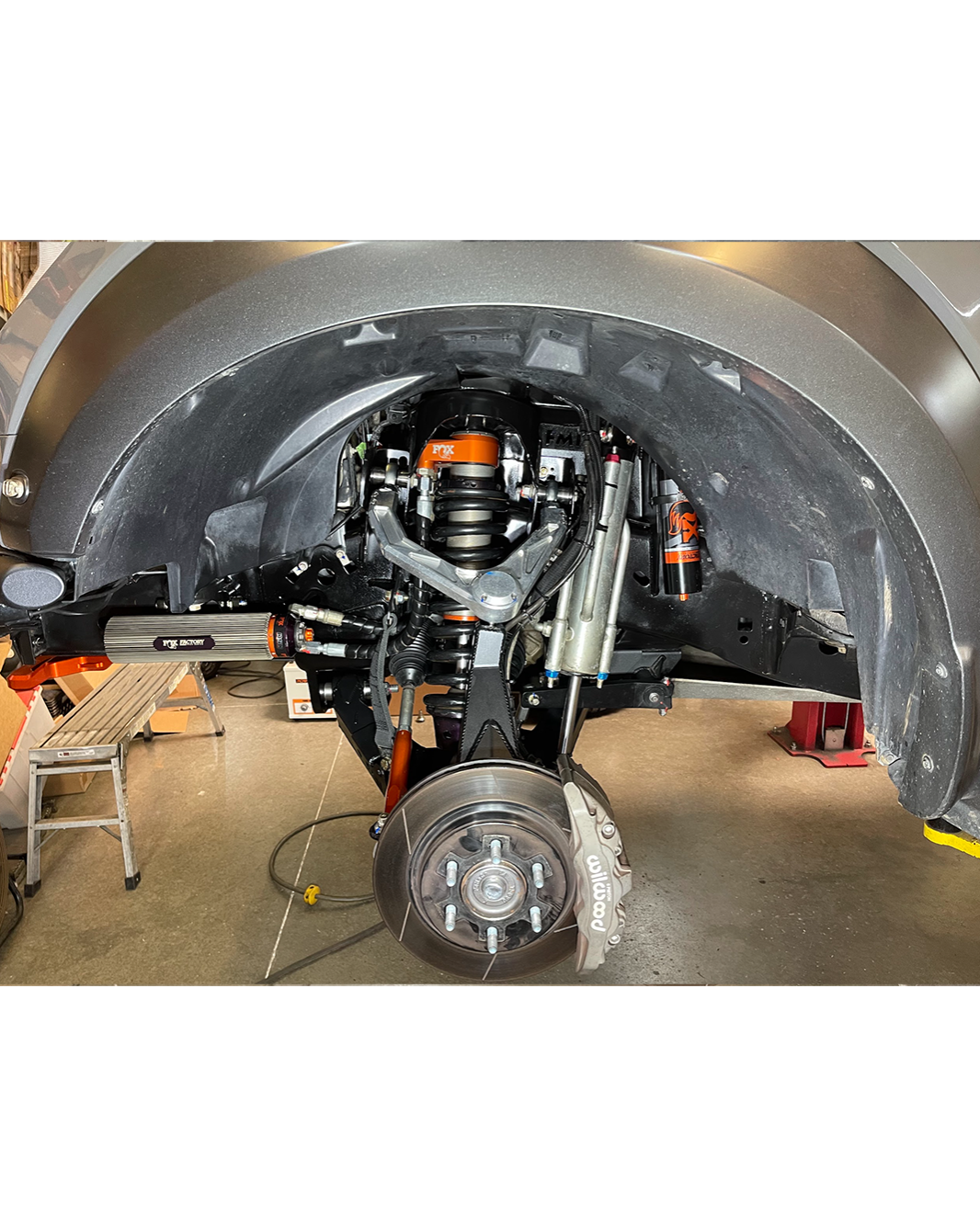 Foutz Motorsports Mid Travel Front Suspension with Billet Upper Arm 2017-2020 Ford F-150 Raptor