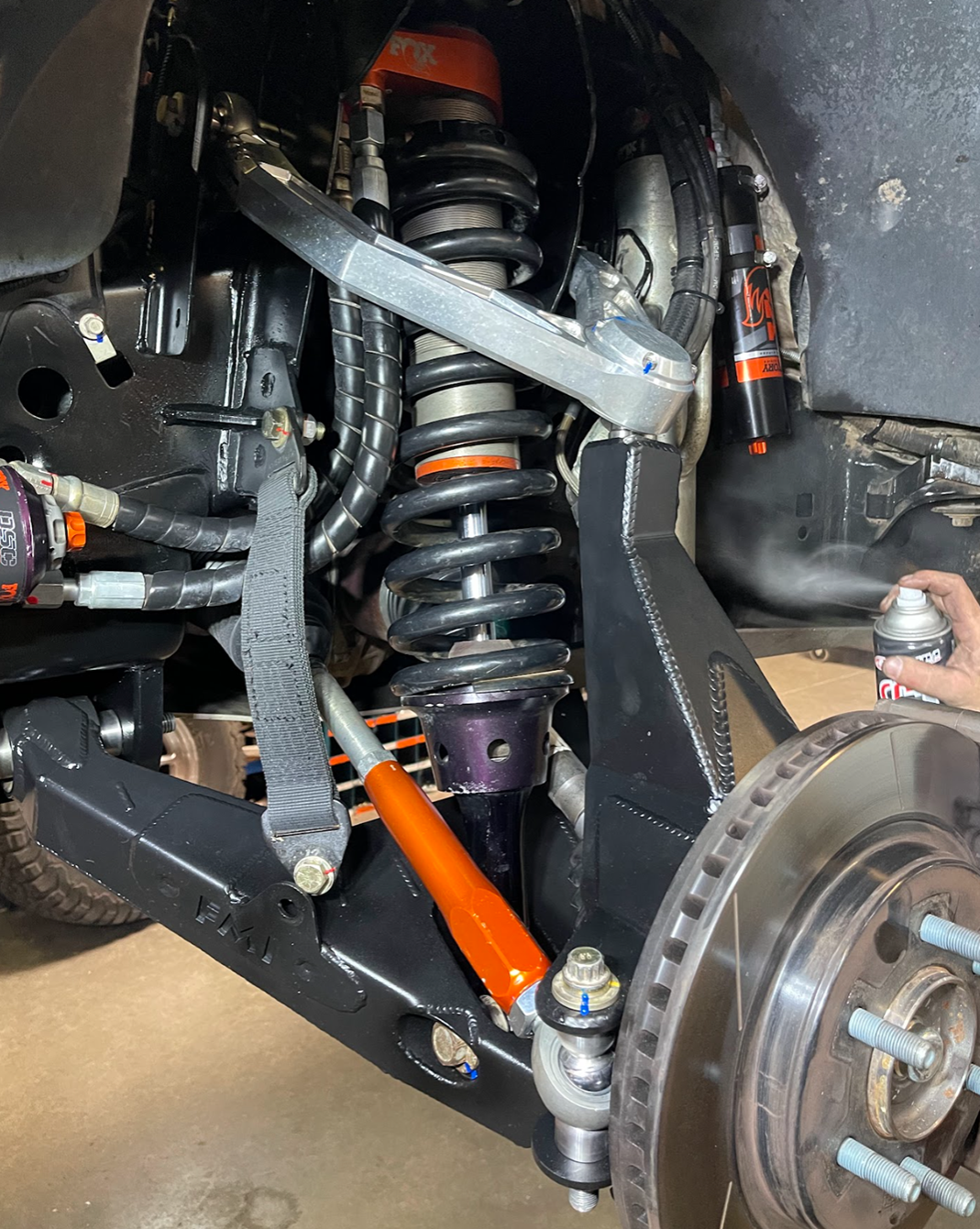 Foutz Motorsports Mid Travel Front Suspension with Billet Upper Arm 2017-2020 Ford F-150 Raptor