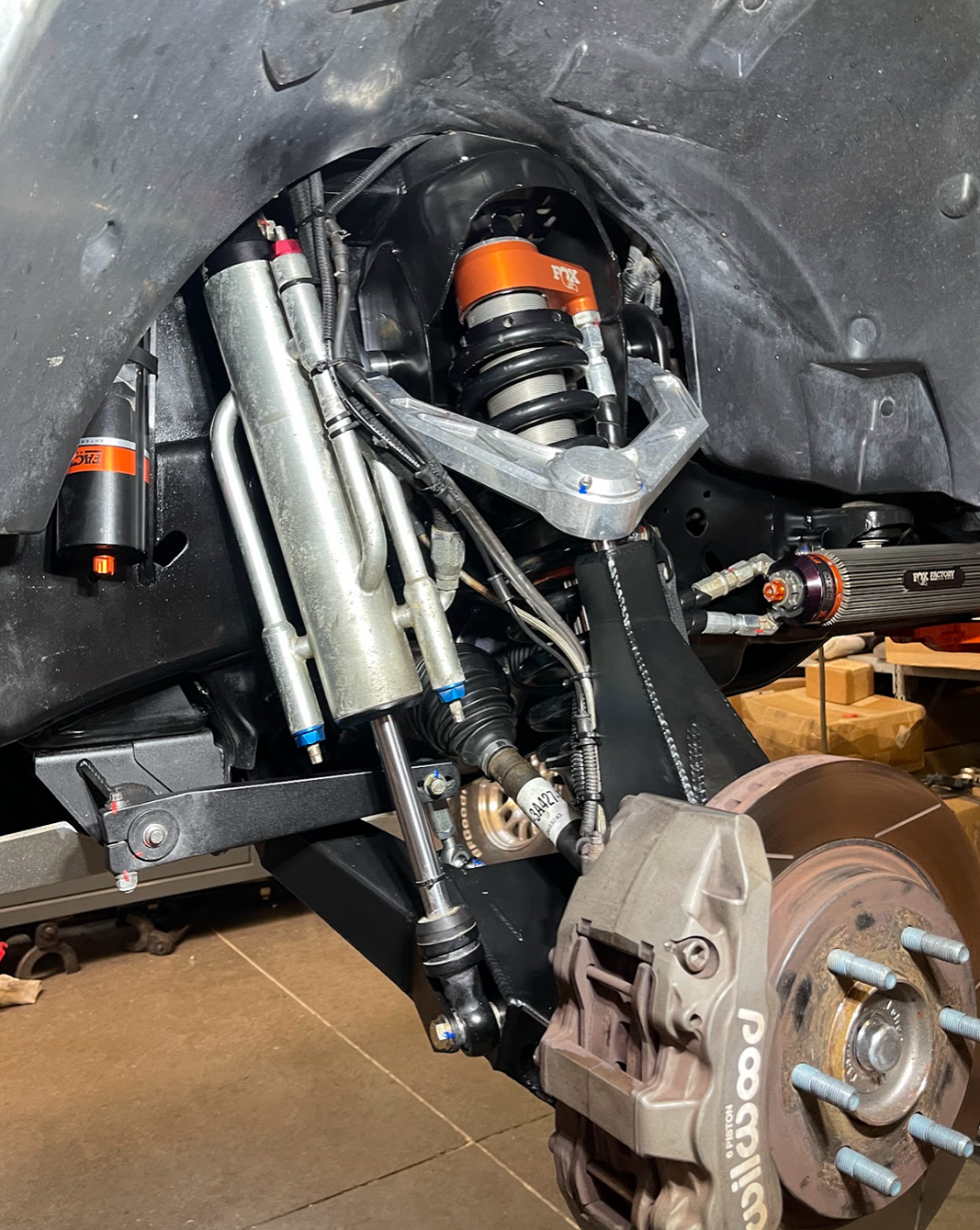Foutz Motorsports Mid Travel Front Suspension with Billet Upper Arm 2017-2020 Ford F-150 Raptor