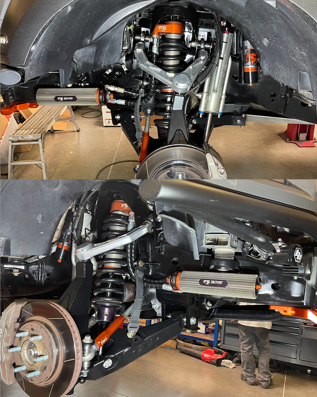 Foutz Motorsports Mid Travel Front Suspension with Billet Upper Arm 2017-2020 Ford F-150 Raptor
