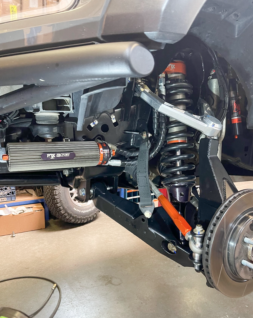 Foutz Motorsports Mid Travel Front Suspension with Billet Upper Arm 2017-2020 Ford F-150 Raptor