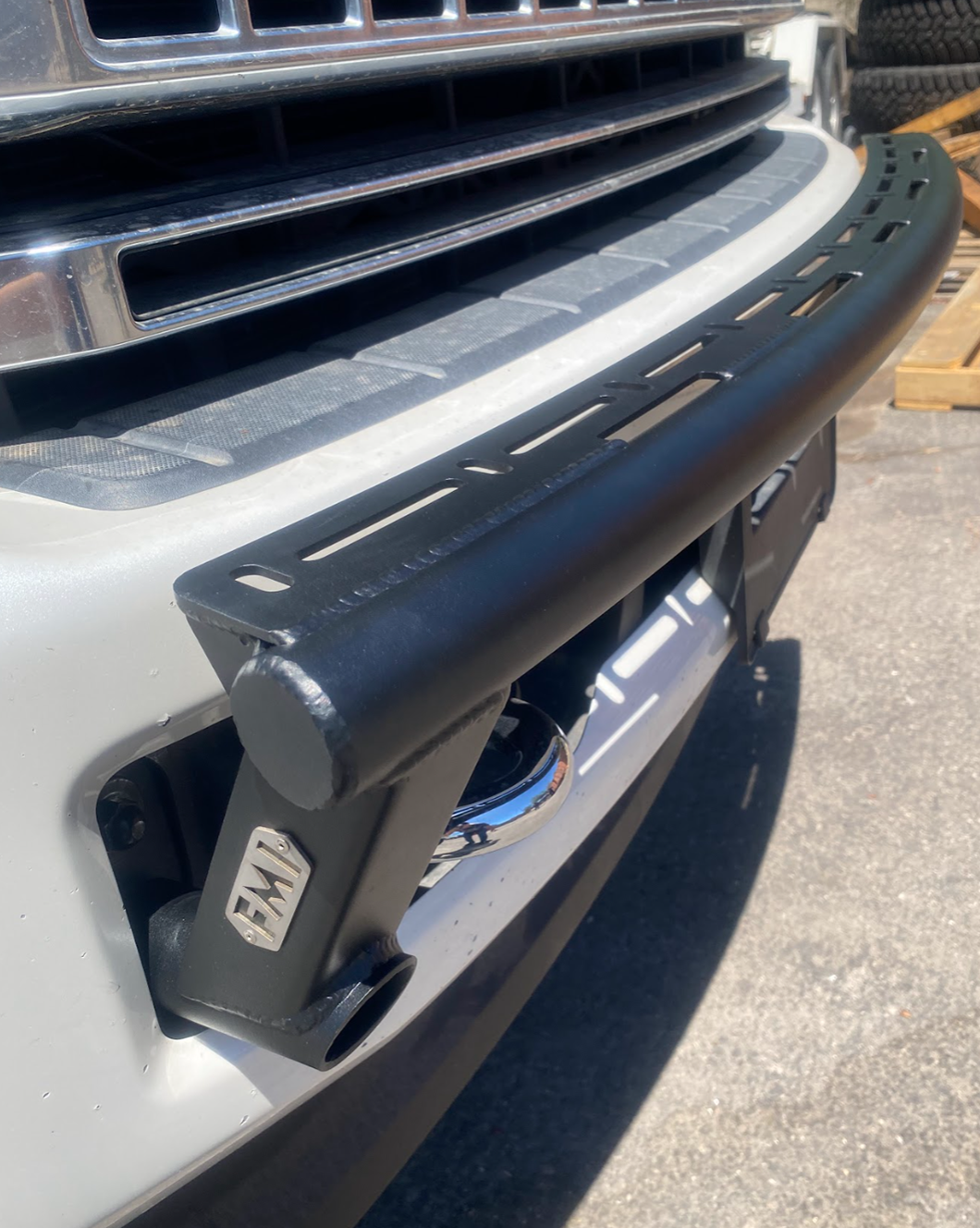 Foutz Motorsports Front Light Mount Kit (Stock Bumper) 2017-2026 Ford F-250 Super Duty