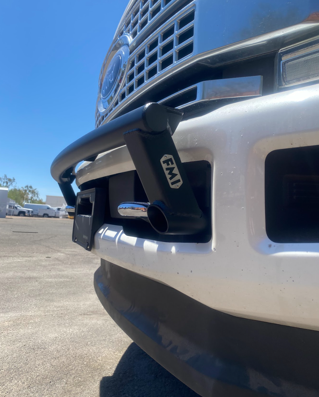 Foutz Motorsports Front Light Mount Kit (Stock Bumper) 2017-2026 Ford F-250 Super Duty