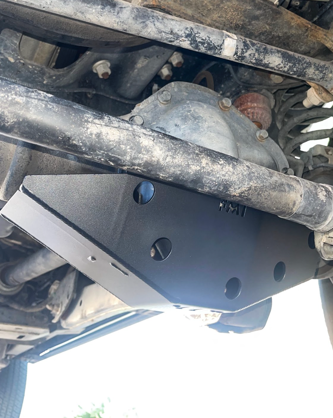 Foutz Motorsports Front Differential Skid Plate, Dana 60 Front Axles 2017-2027 Ford F-250/F-350 Super Duty