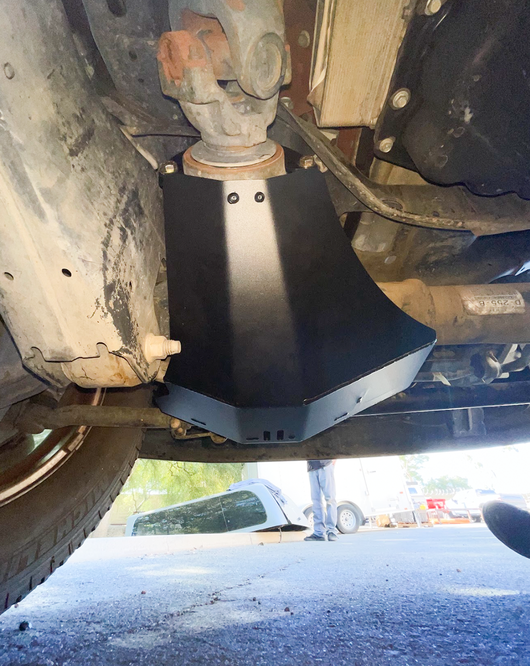 Foutz Motorsports Front Differential Skid Plate, Dana 60 Front Axles 2017-2027 Ford F-250/F-350 Super Duty