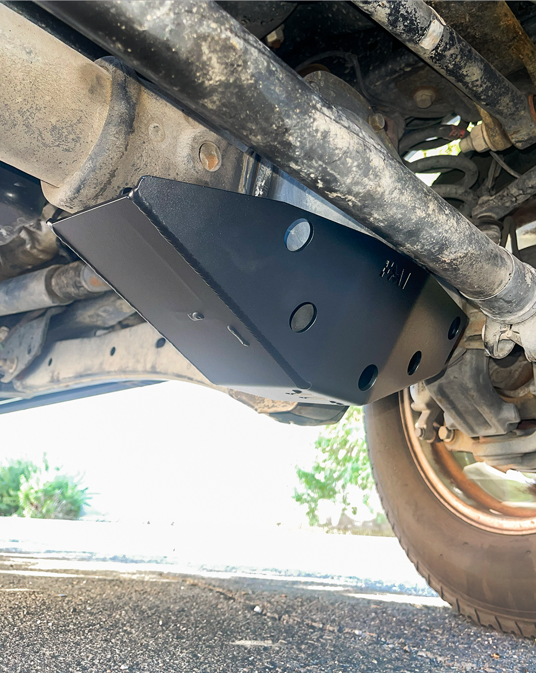 Foutz Motorsports Front Differential Skid Plate, Dana 60 Front Axles 2017-2027 Ford F-250/F-350 Super Duty
