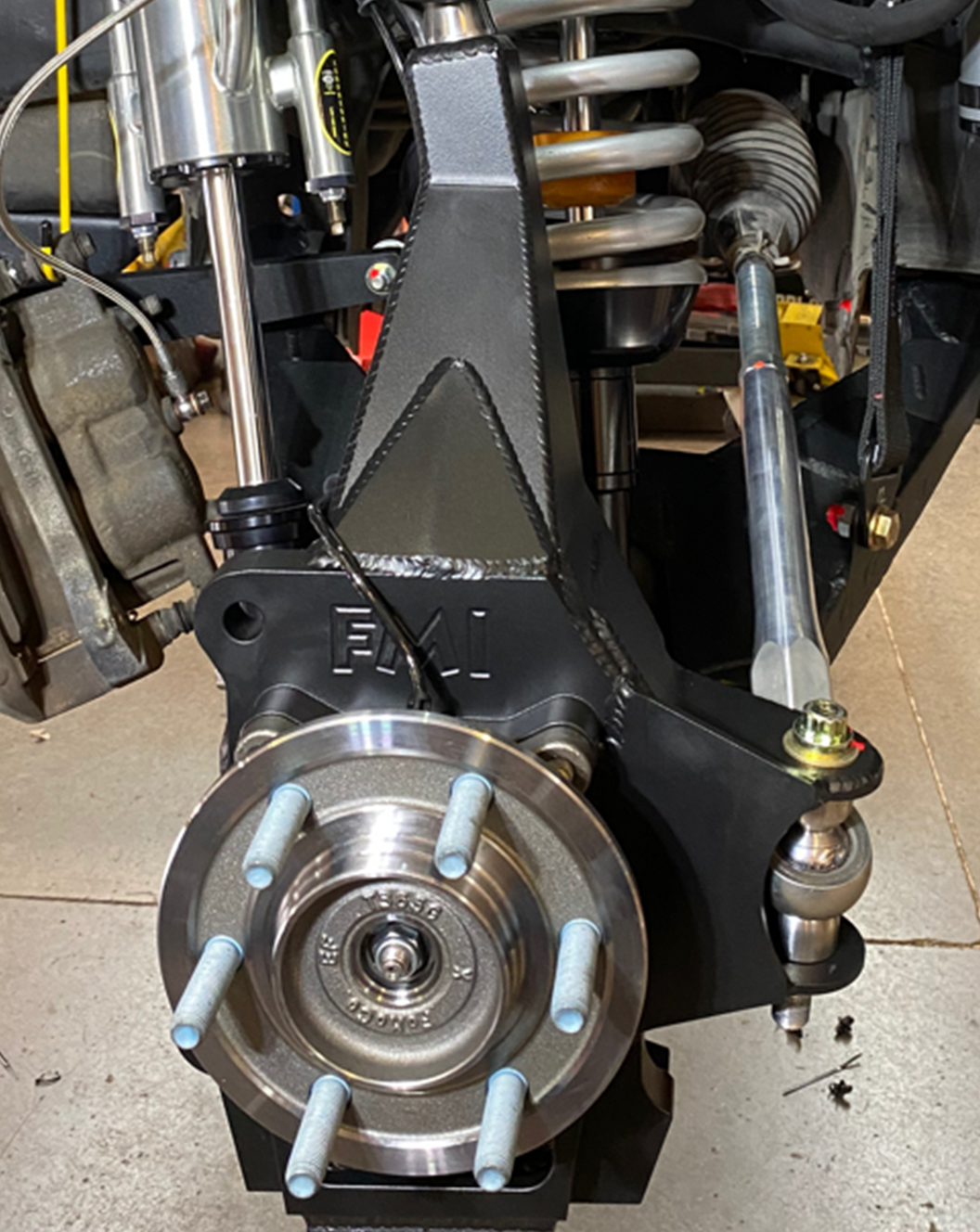 Foutz Motorsports Fabricated Front Spindle kit 2017-2020 Ford F-150 Raptor