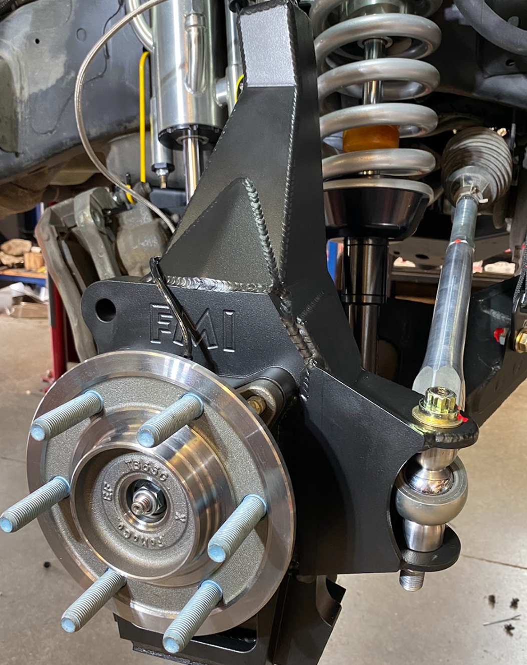 Foutz Motorsports Fabricated Front Spindle kit 2017-2020 Ford F-150 Raptor