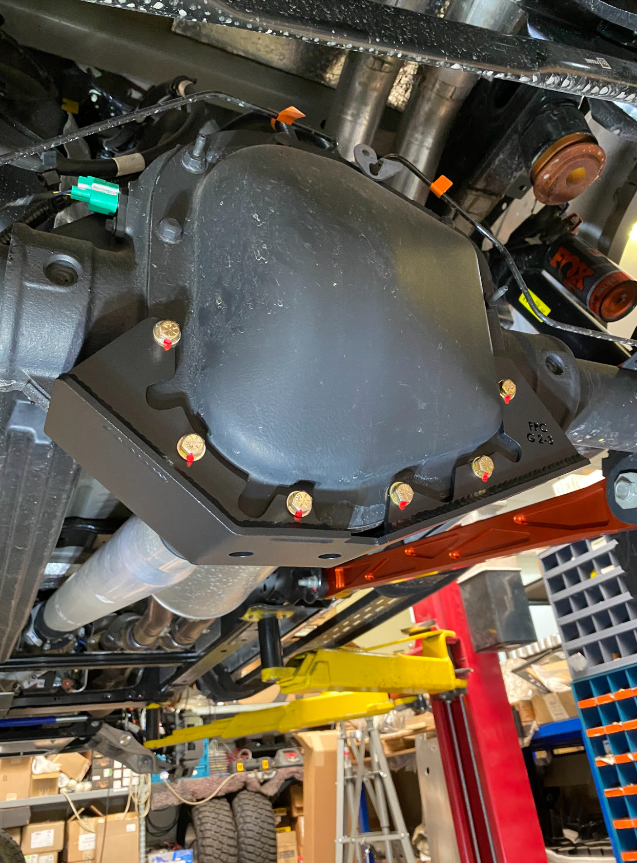 Foutz Motorsports Rear Differential Skid Plate Kit 2017-2025 Ford F-150 Raptor 2023-2025 Ford F-150 Raptor R